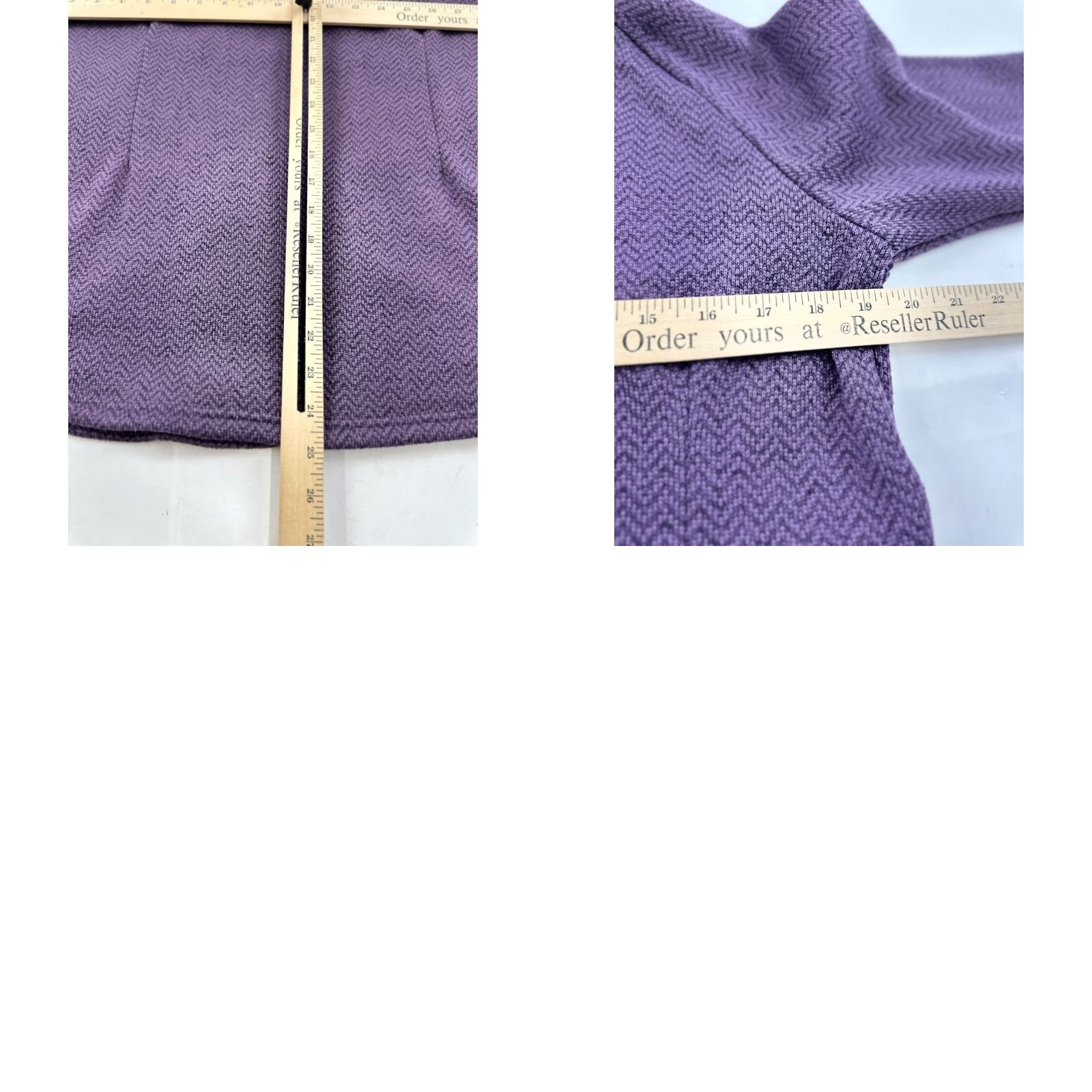 Vintage Columbia Sweater Womens Large Purple Chevron Hooded Long Sleeve Button Front Pullover Casual Outdoor Fall Winter Size L / US 10 / IT 46 - 8 Thumbnail
