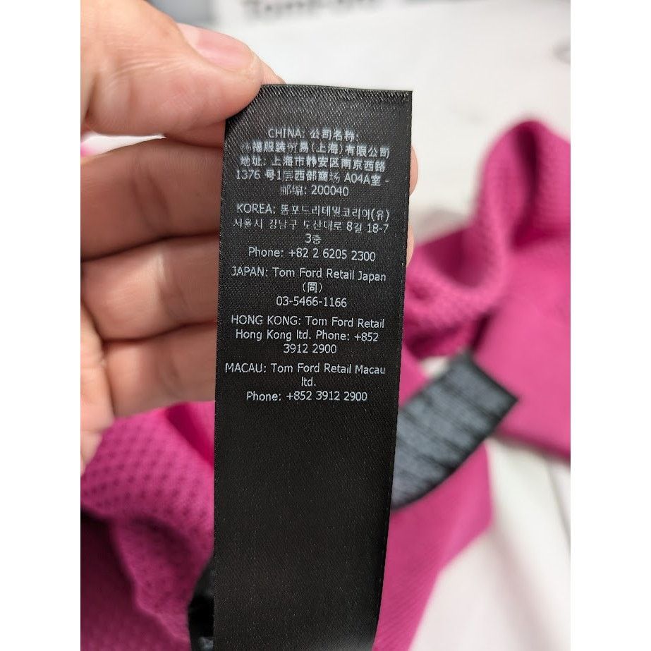 Tom Ford o1rshd1 Zip Hoodie in Light Magenta Size US M / EU 48-50 / 2 - 19 Thumbnail