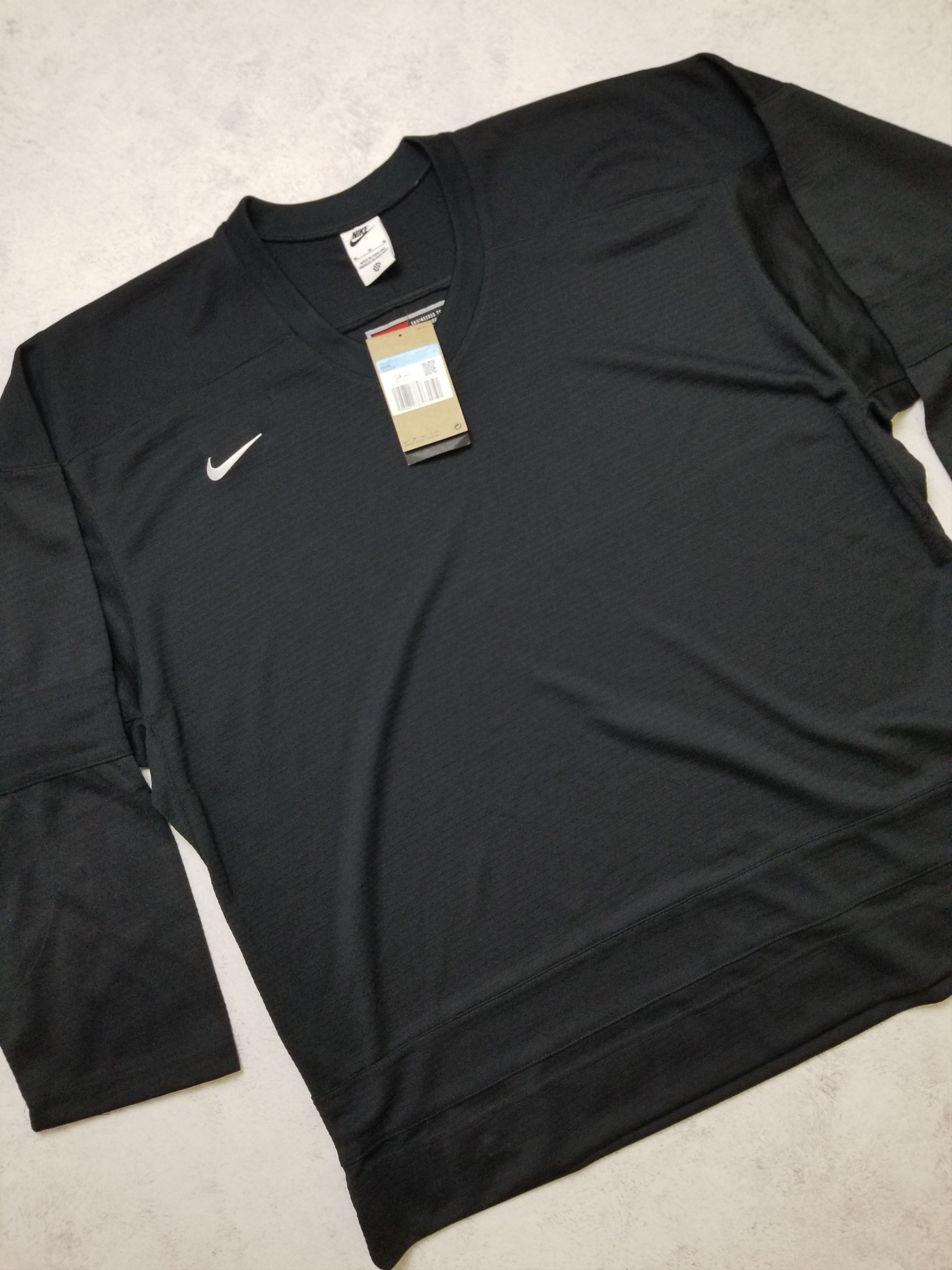 Nike Nike Authentics Men's Hockey Long Sleeve Jersey FB8221-010 Size US M / EU 48-50 / 2 - 16 Thumbnail
