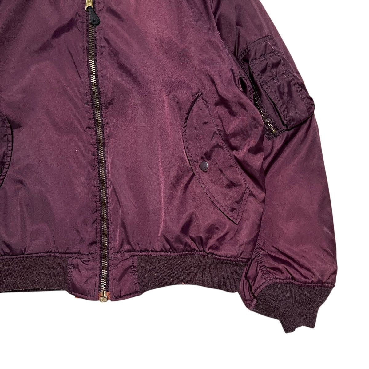 Japanese Brand 🔥 Vintage Landing Gear Turkey Bear Ma-1 Bomber Jacket Size US M / EU 48-50 / 2 - 7 Thumbnail