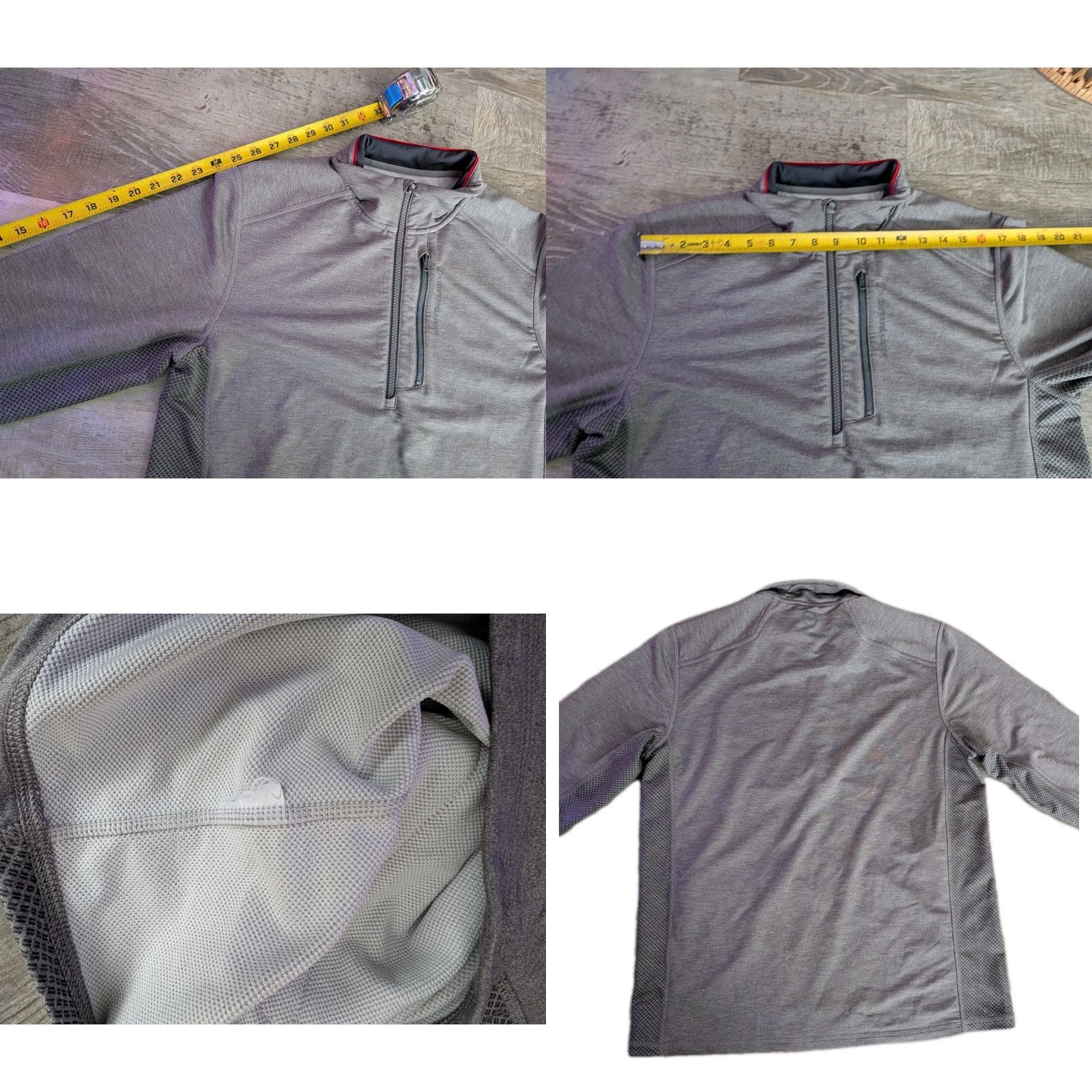 Vineyard Vines Vineyard Vines Performance Quarter Zip Pullover Shirt Mens M Gray Golf VGUC Size US M / EU 48-50 / 2 - 9 Thumbnail