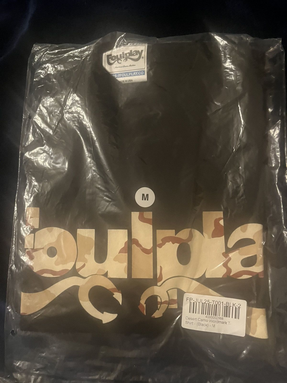 Foulplay Company Desert Camo Wordmark Size US M / EU 48-50 / 2 - 1 Thumbnail