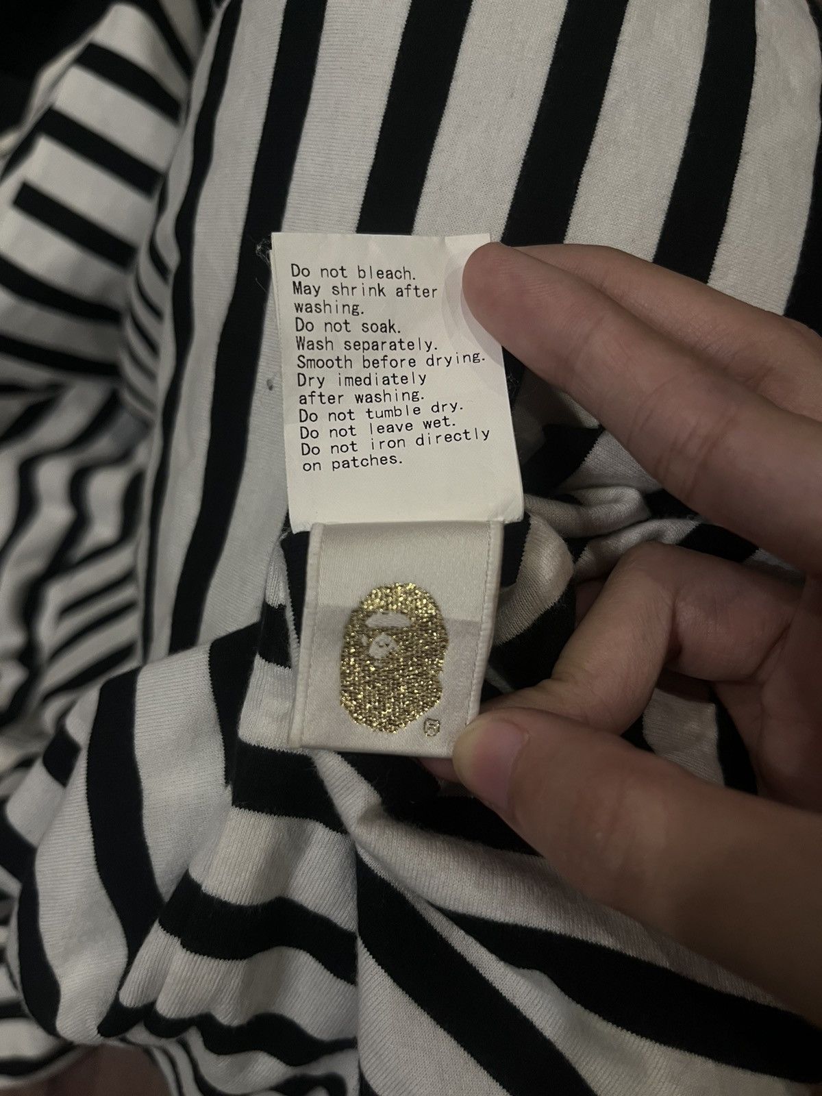 Bape 2000s Bape X Nigo Reversible Tee Size US M / EU 48-50 / 2 - 9 Thumbnail