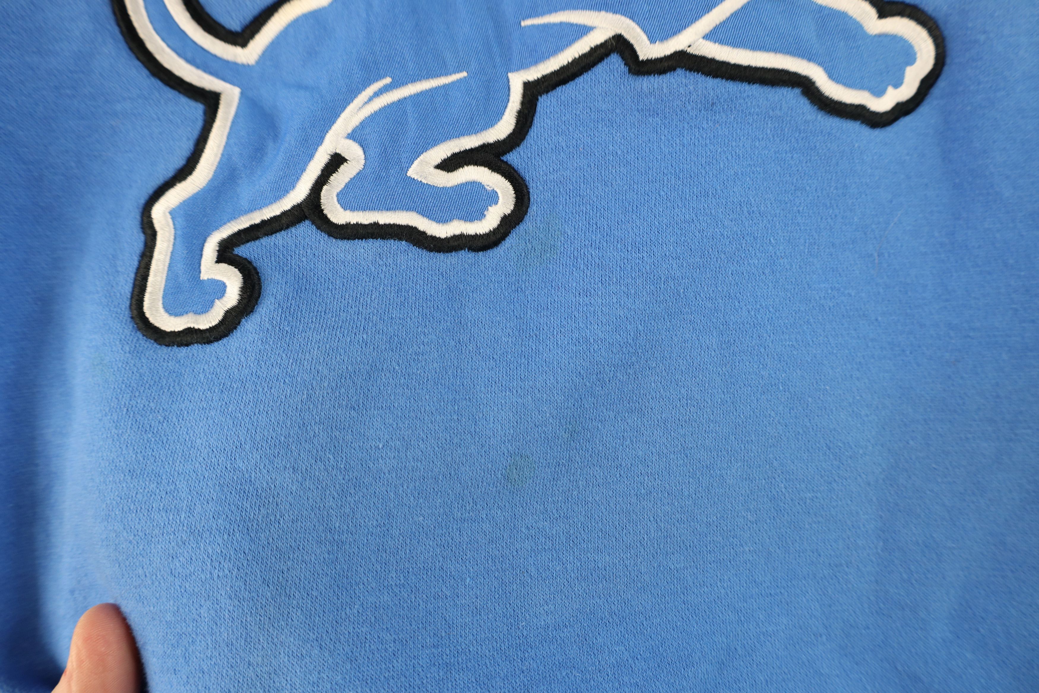 Majestic Vintage Y2K Majestic Lions Football Crewneck Sweatshirt Blue Size US S / EU 44-46 / 1 - 8 Thumbnail