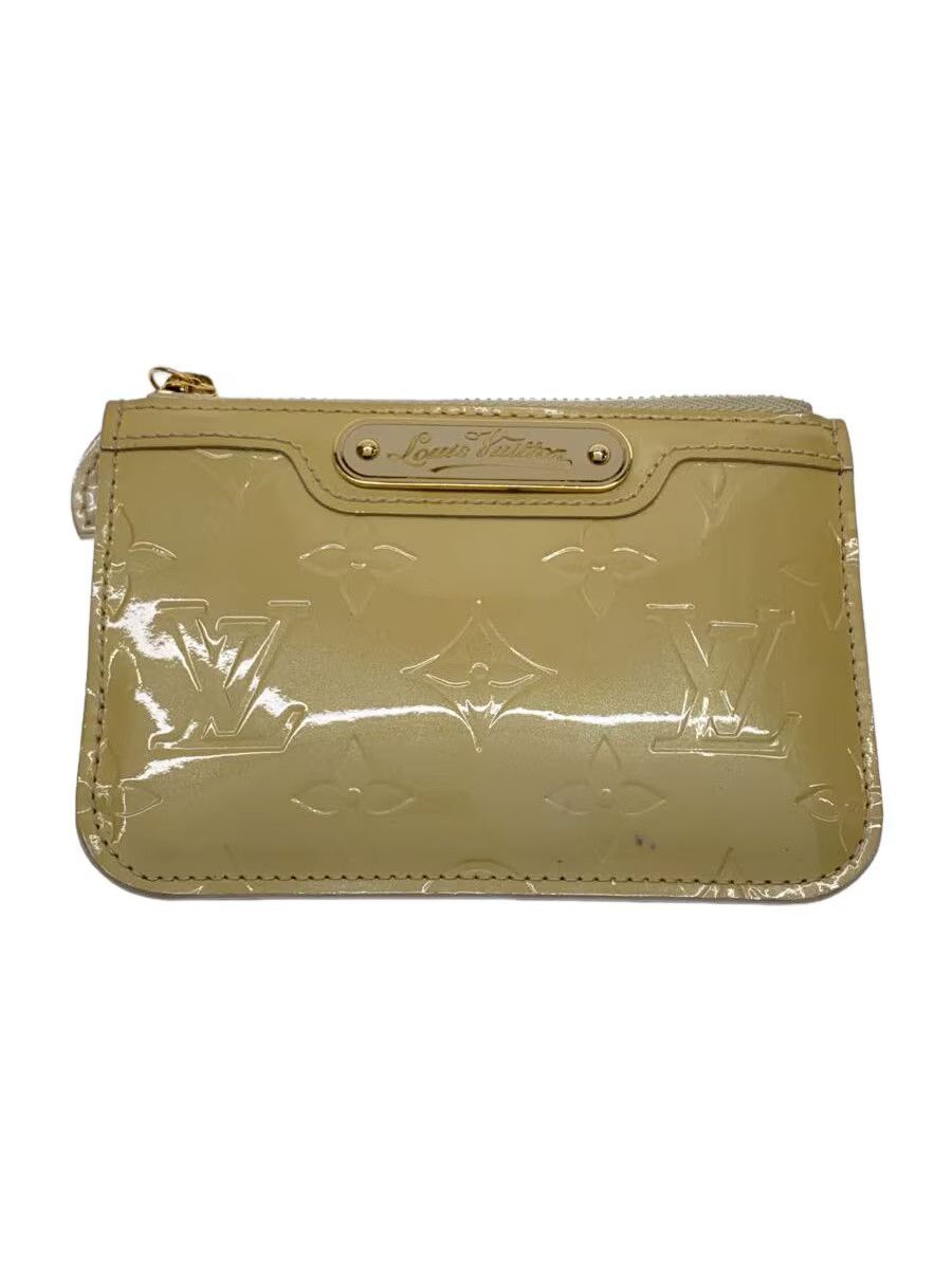 Louis Vuitton Monogram Vernis Pochette Cle NM Beige