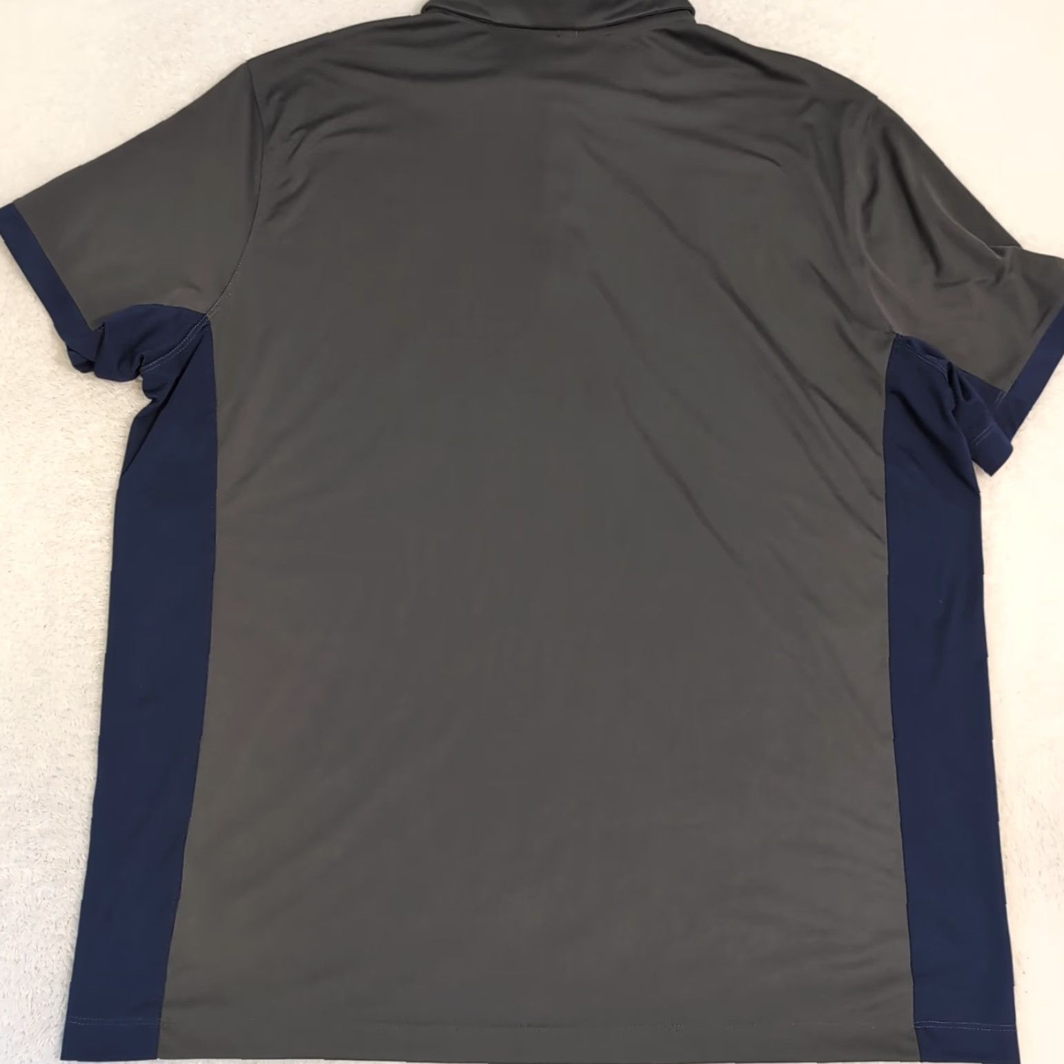 Nike Nike Dri-Fit West Virginia Polo Shirt Mens 2XL Short Sleeve Gray Blue Polo Nike Dri-FIT Mens 2XL Short Sleeve Gray Blue Size US XXL / EU 58 / 5 - 8 Thumbnail