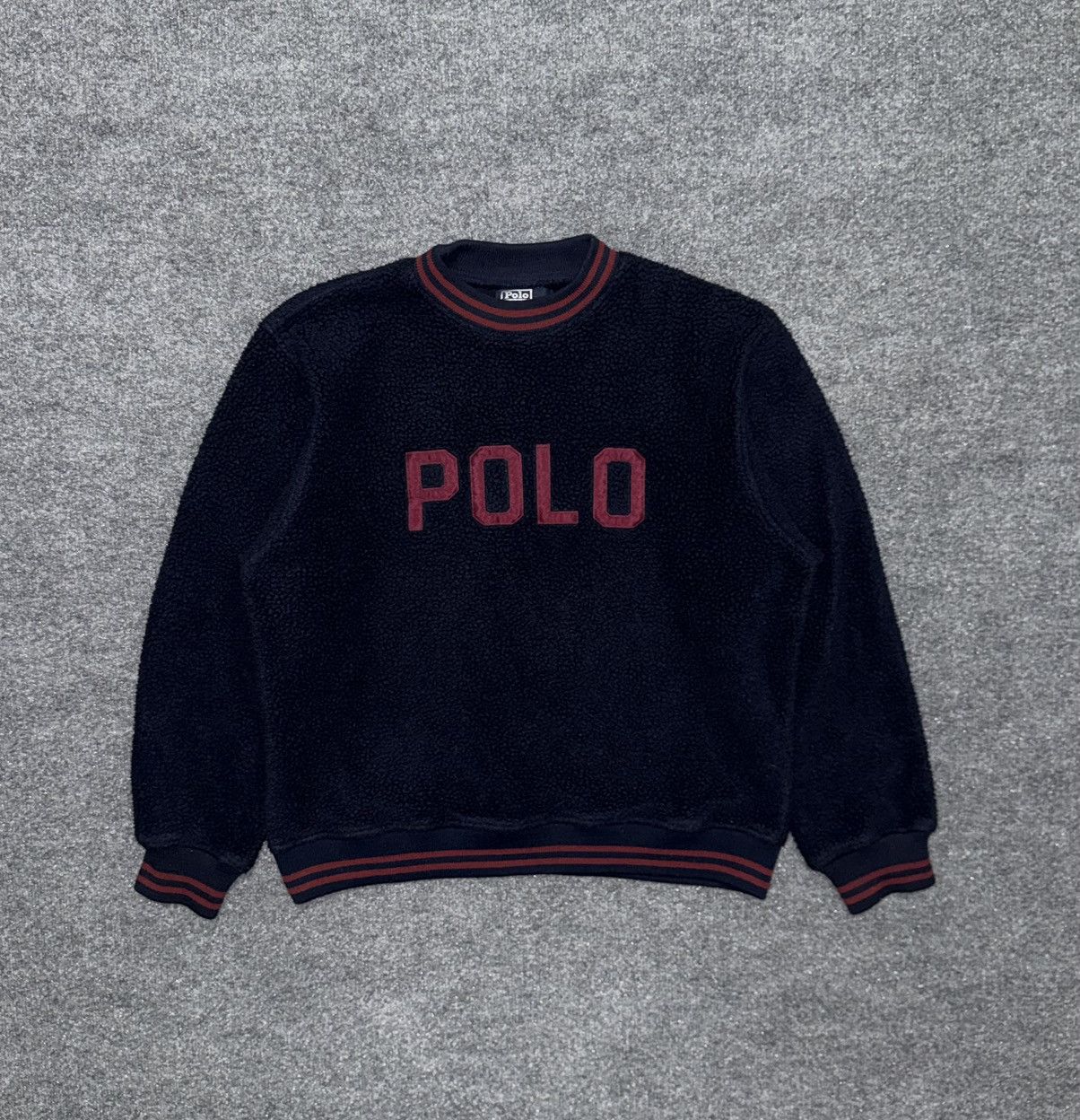 Polo Ralph Lauren Vintage Polo Ralph Lauren Fleece Crewneck Sweatshirt Size US L / EU 52-54 / 3 - 1 Thumbnail