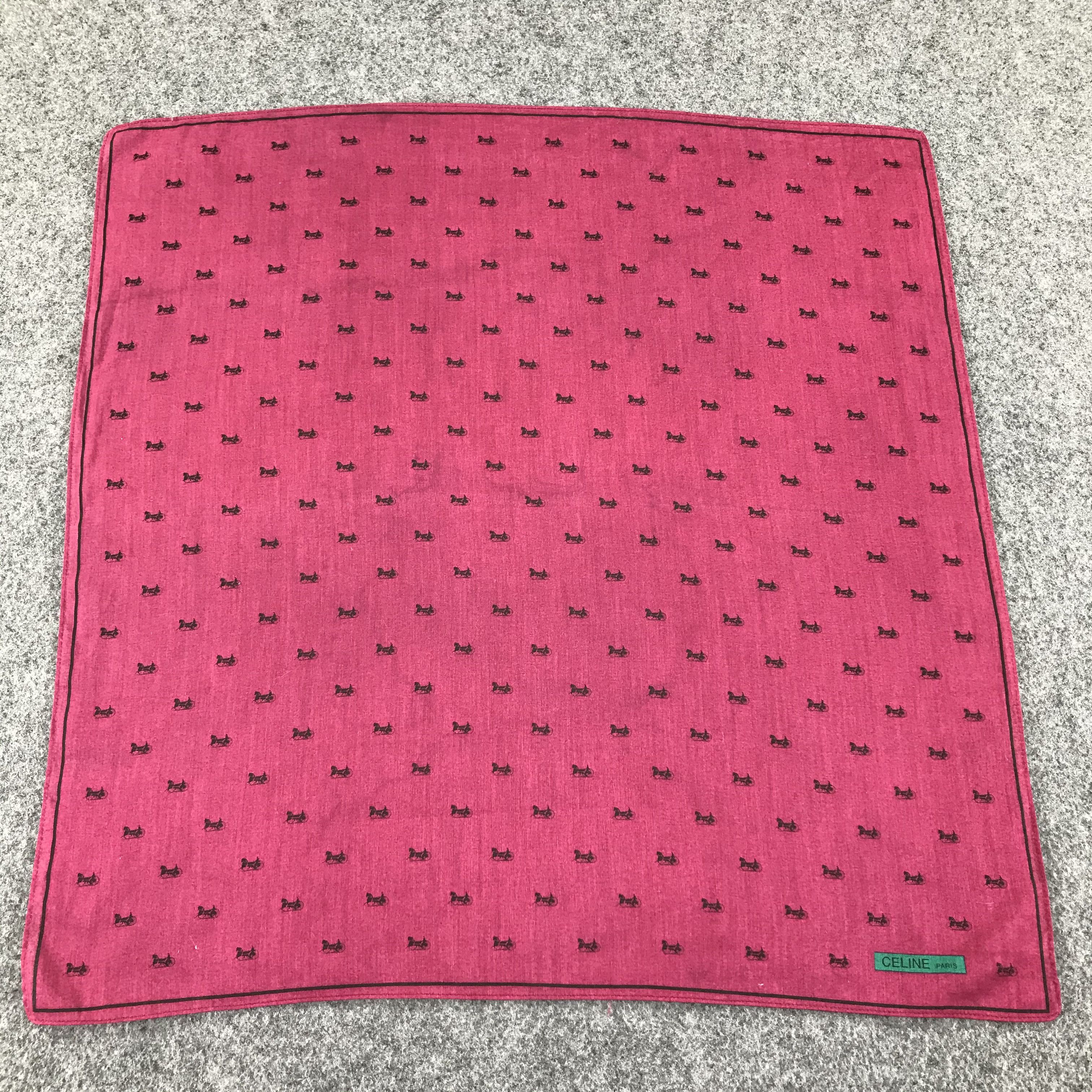 Celine Celine Handkerchief Neckerchief Bandana H283 Size ONE SIZE - 1 Thumbnail