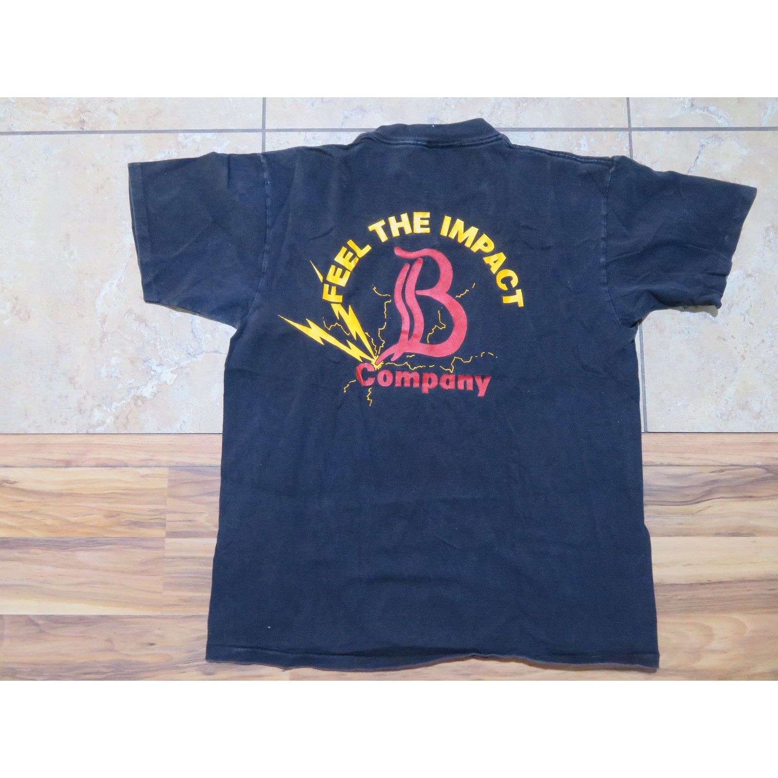 Other 90s Military 9th Communication Battalion T-Shirt Black Sz L Size US L / EU 52-54 / 3 - 1 Thumbnail