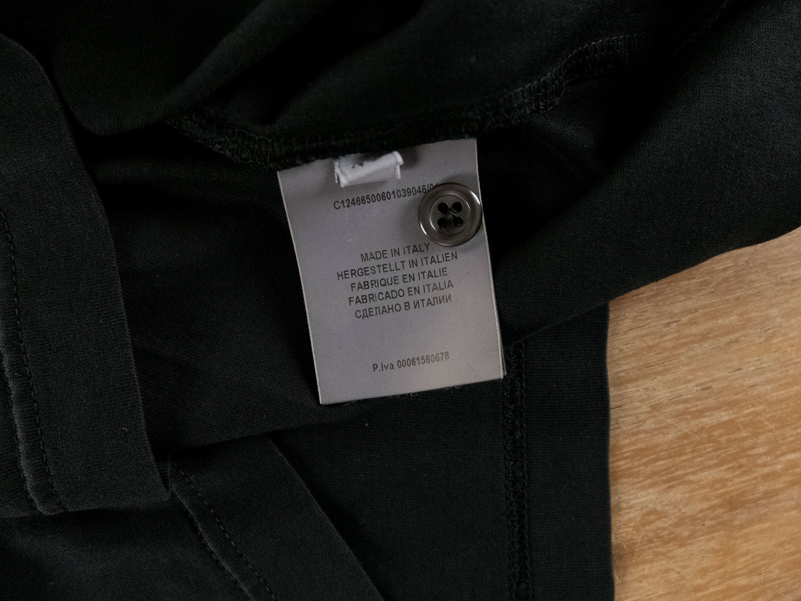 Gran Sasso GRAN SASSO black cotton polo shirt Size Medium / 48 IT Size US M / EU 48-50 / 2 - 6 Thumbnail