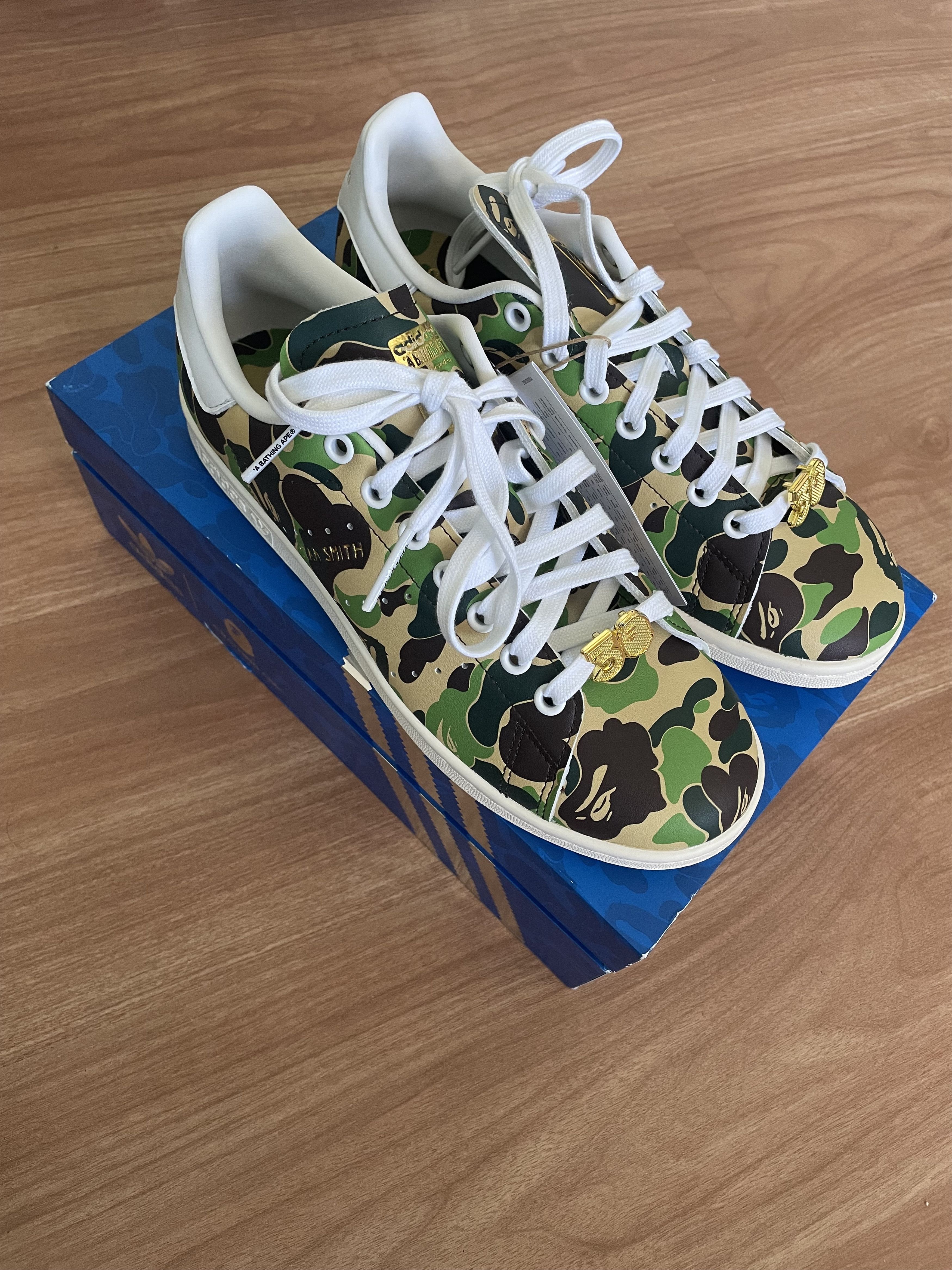 Adidas × Bape Adiddas Stan Smith Bape ABC Camo Size US 7 / EU 40 - 2 Thumbnail
