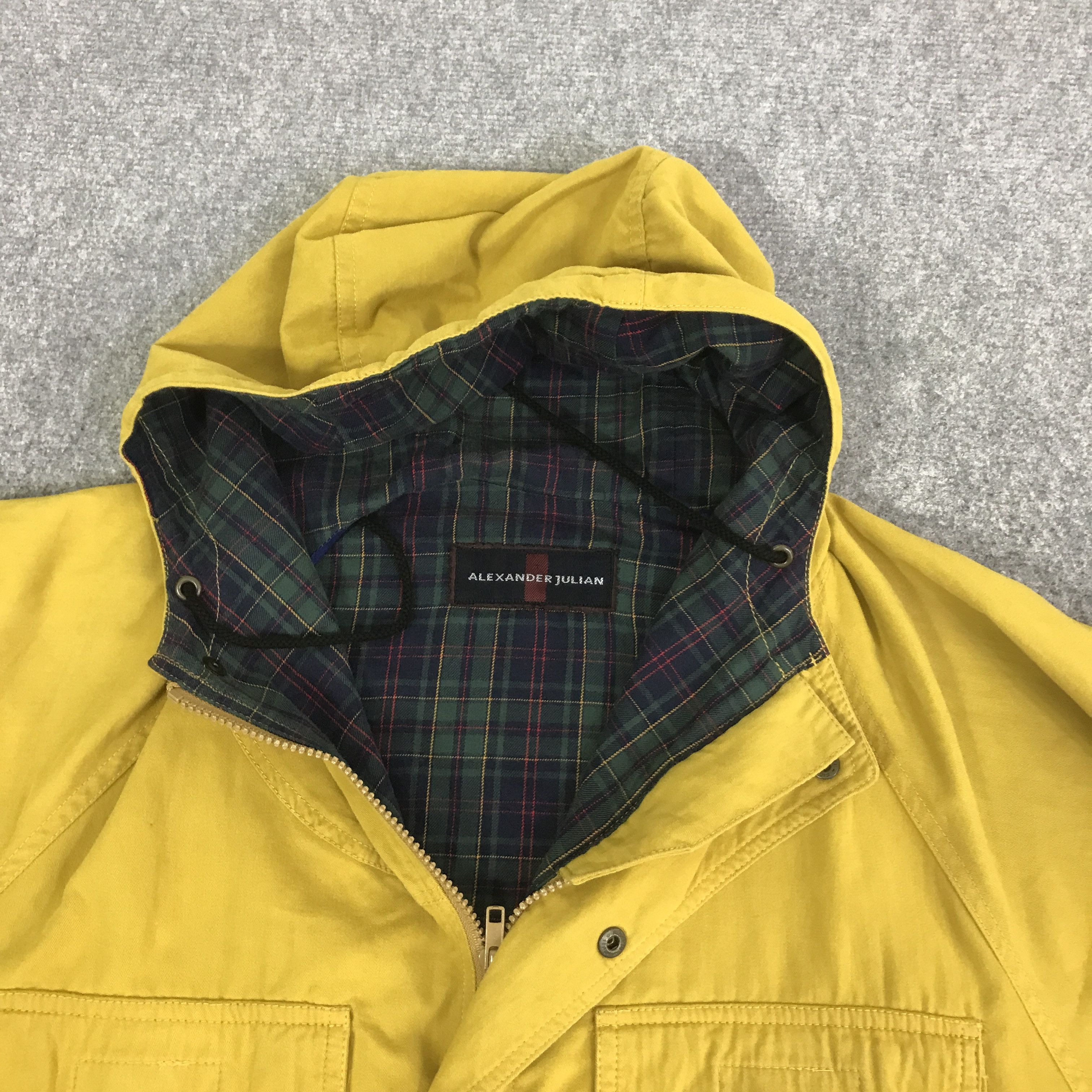 Alexander Julian ALEXANDER JULIAN FLANNEL DESIGN HOODIE JACKET K87B9 Size US L / EU 52-54 / 3 - 8 Thumbnail