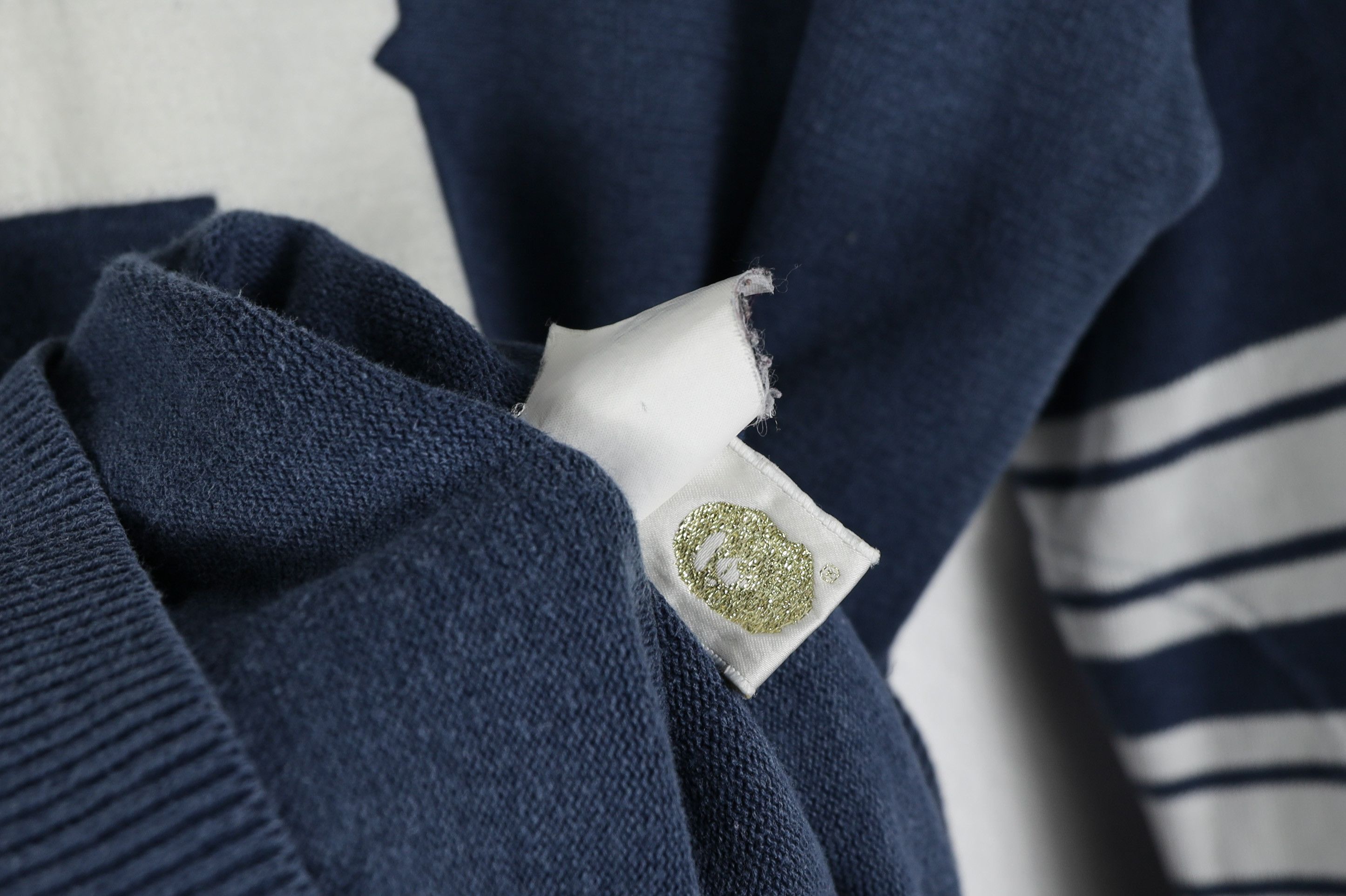 Bape Vintage Bape 93 Logo Embroidered Varsity Sweatshirt Large Size US L / EU 52-54 / 3 - 11 Thumbnail