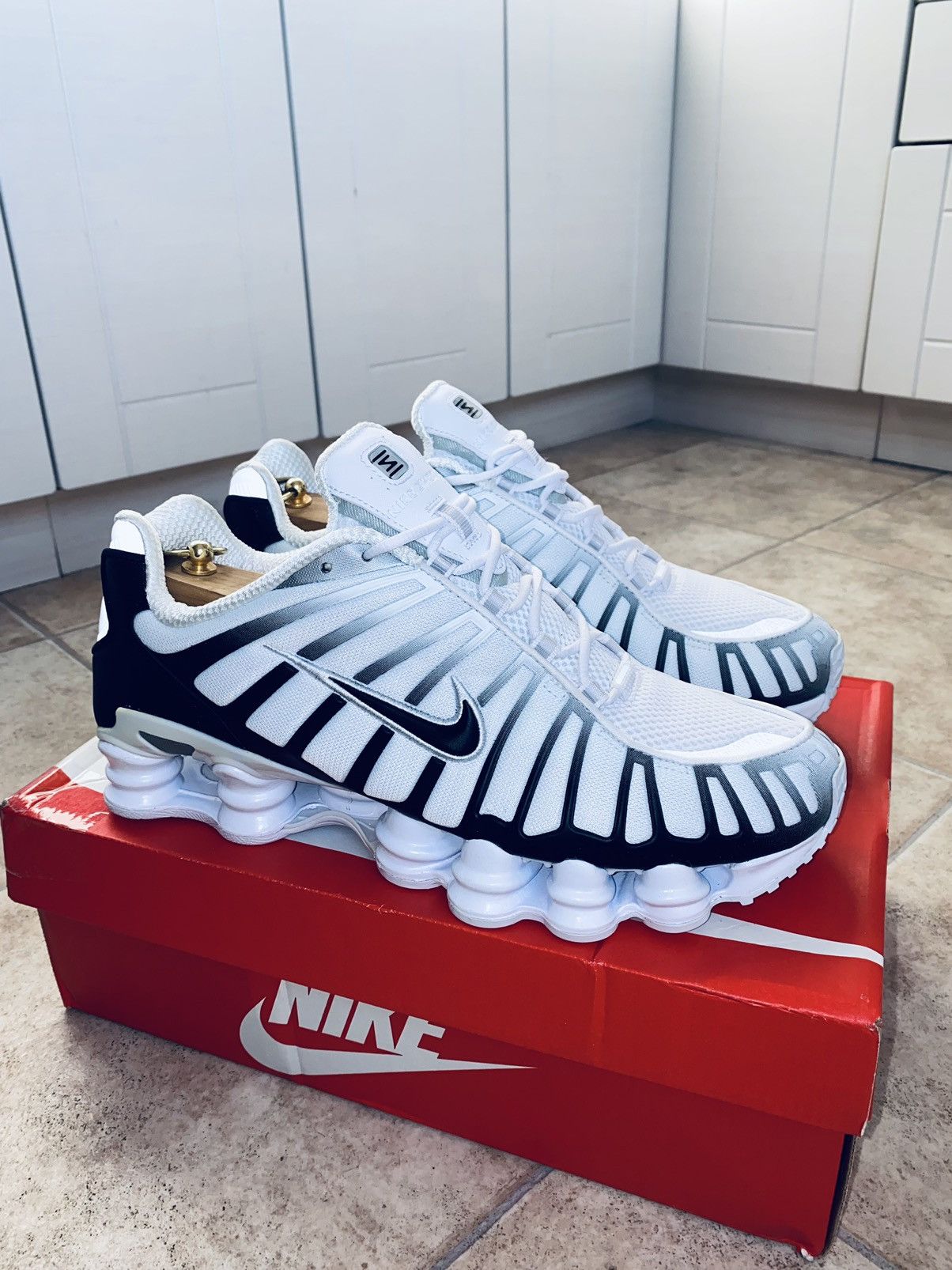 Nike × Skepta × White's Boots NikeLab Shox TL Supreme Tn Atmos Bw Size US 10.5 / EU 43-44 - 7 Thumbnail
