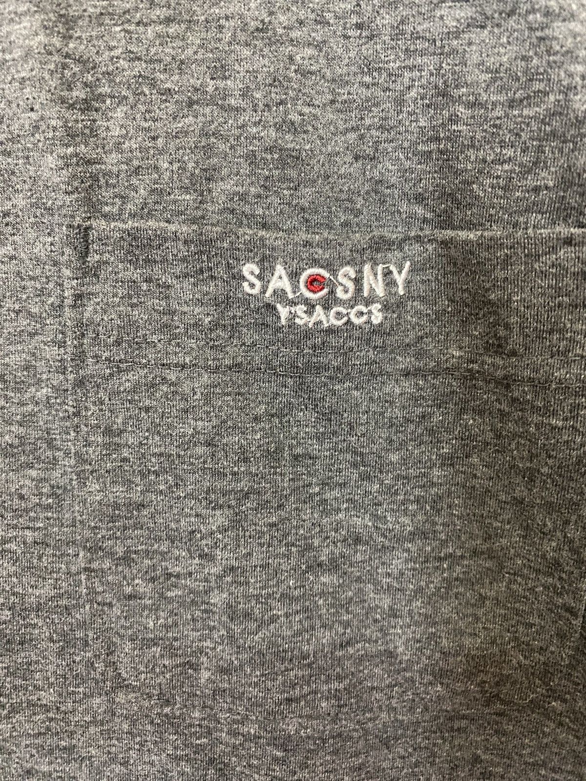 Japanese Brand × Vintage × Yohji Yamamoto Yohji yamamoto y'saccs tshirt single pocket Size US L / EU 52-54 / 3 - 5 Thumbnail