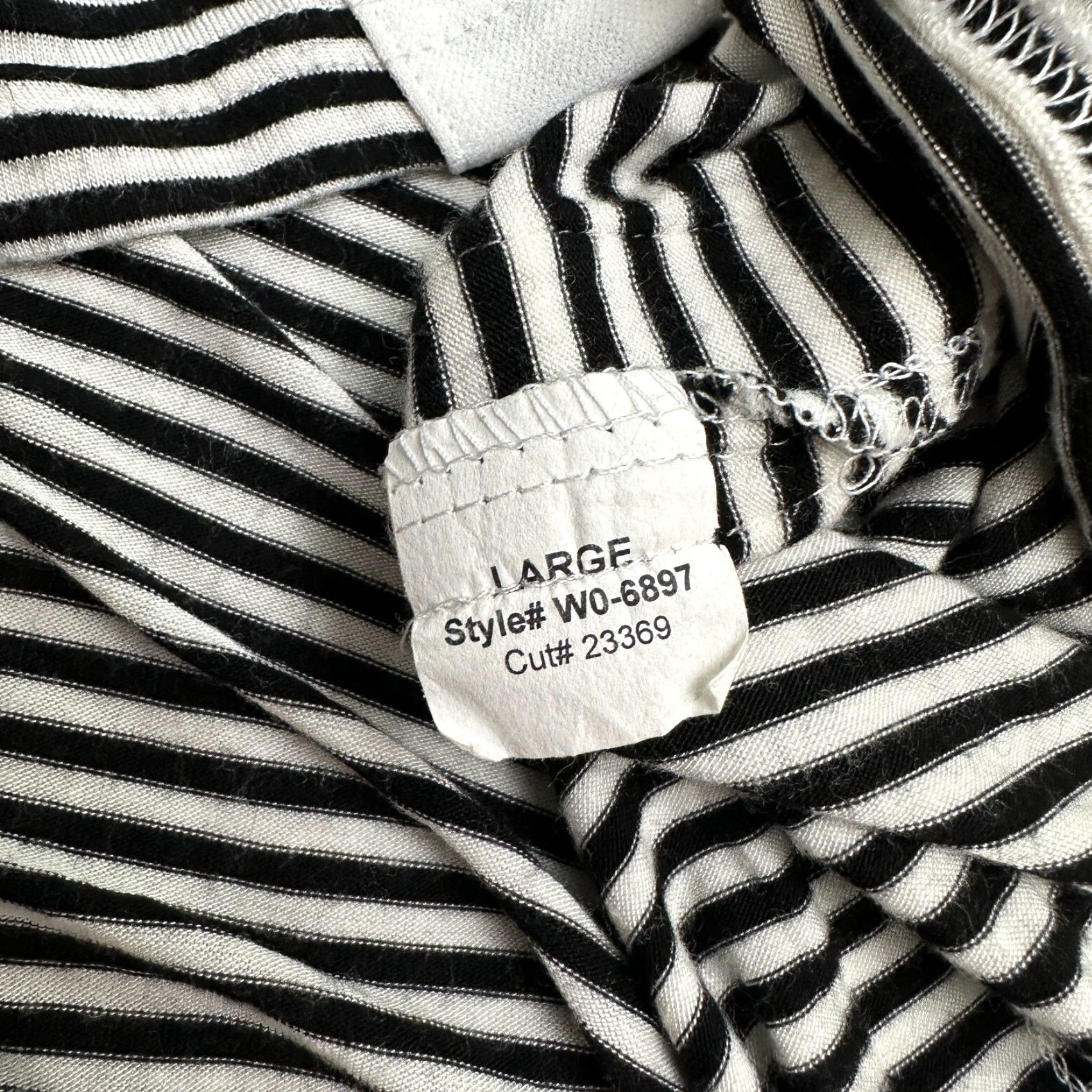 AQUA Aqua Dress Womens Large Black White Stripe Midi Bodycon Sleeveless Knit Polyester Rayon Spandex Casual 90s? (note: ensure no new info) Size L / US 10 / IT 46 - 7 Thumbnail