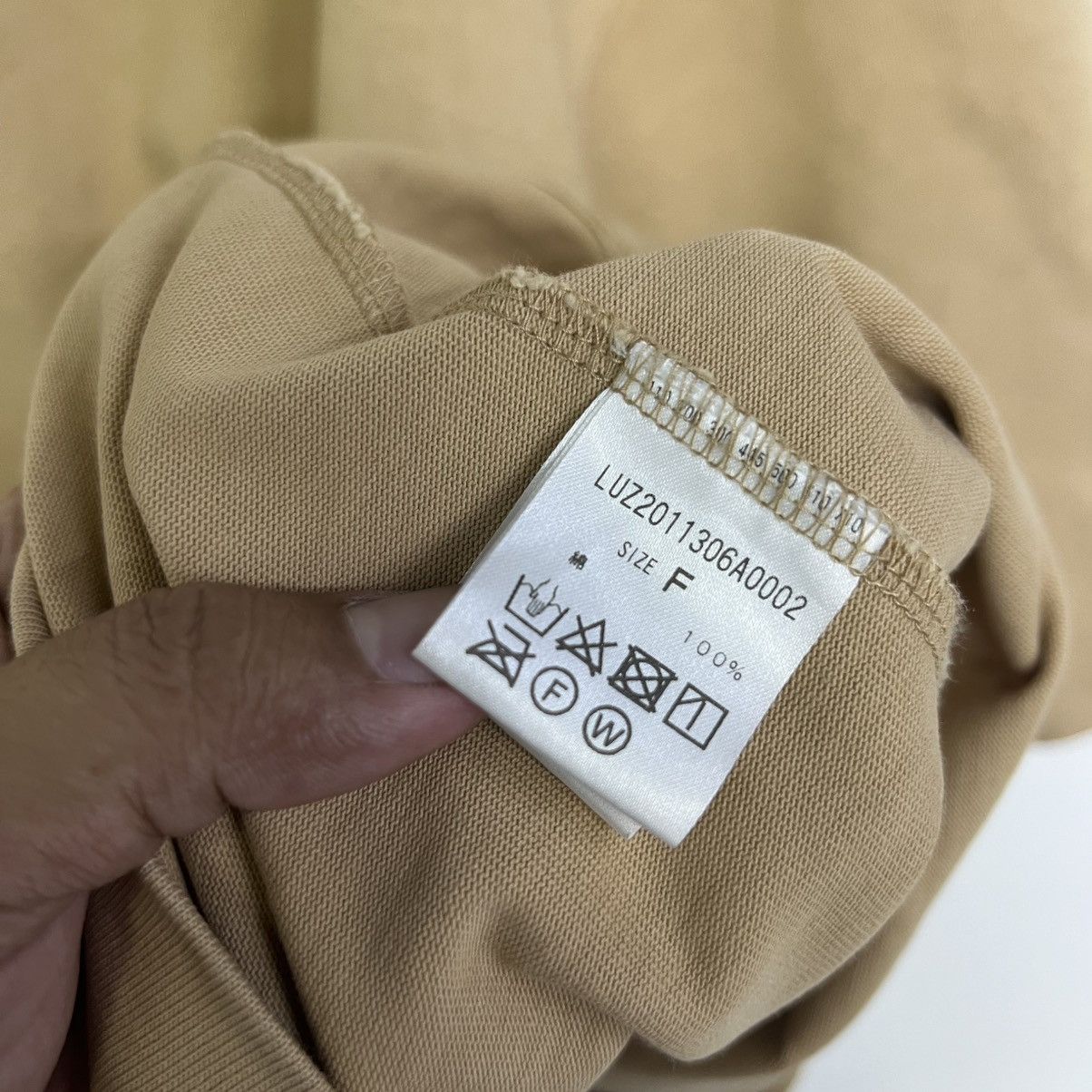 Lui's LUI’S HEAVYWEIGHT COTTON OVERSIZE BAGGY PLAIN TSHIRT Size US L / EU 52-54 / 3 - 9 Thumbnail