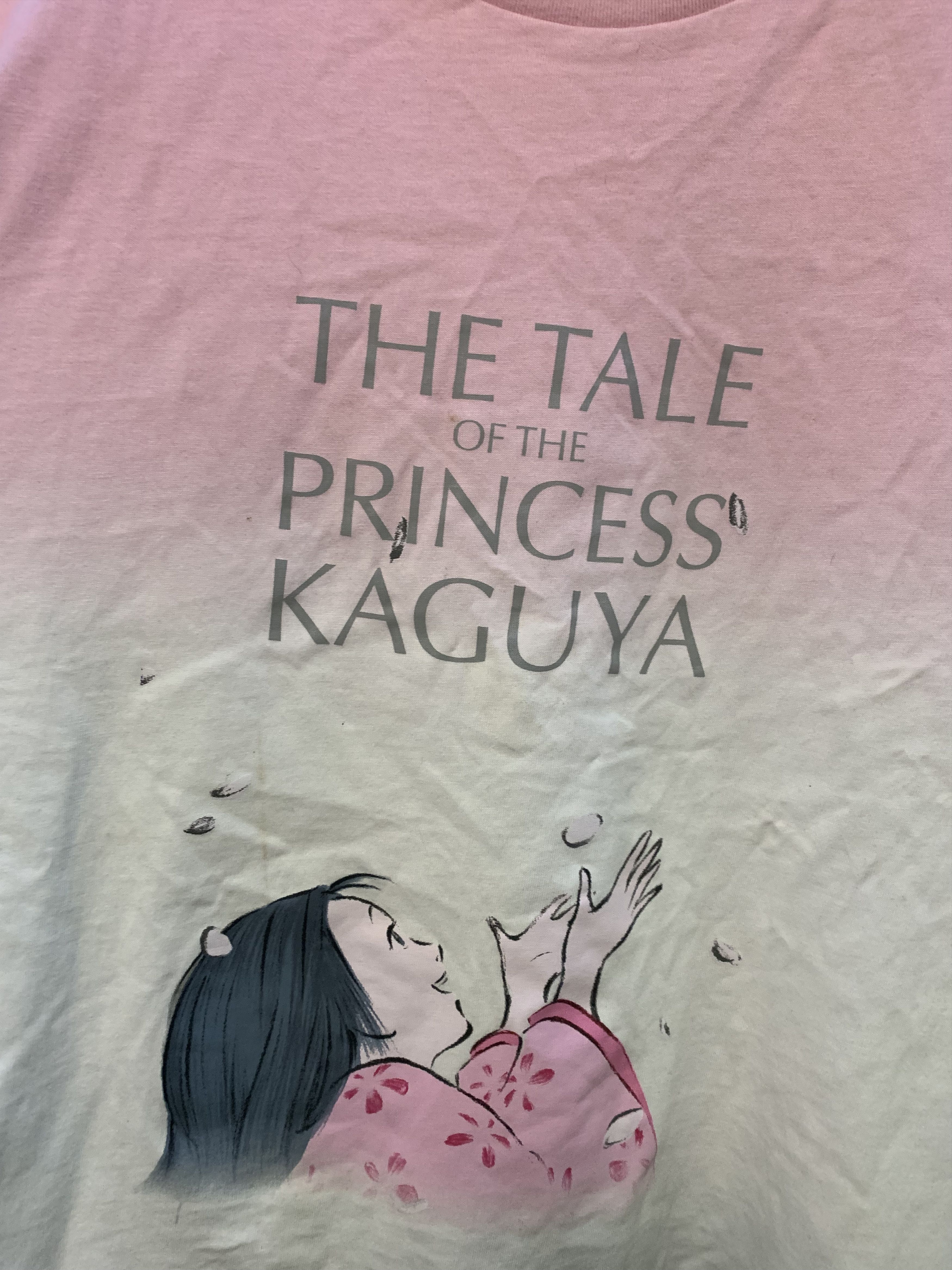 Uniqlo UNIQLO THE TALE OF PRINCESS KAGUYA Tee Shirt ⊛ PNK ⊛ Brnd Nw Size US M / EU 48-50 / 2 - 3 Thumbnail