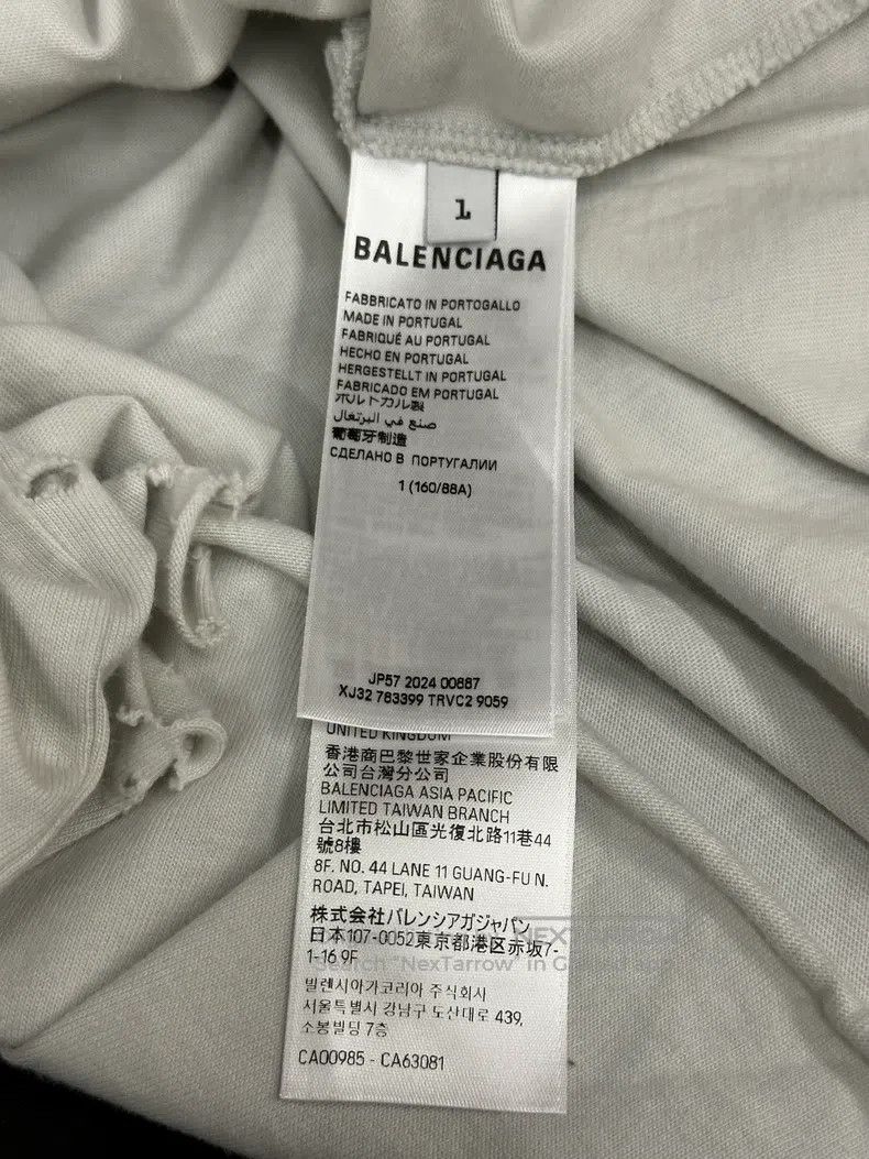 Balenciaga Balenciaga Letter short-sleeved shirt Size US S / EU 44-46 / 1 - 5 Thumbnail