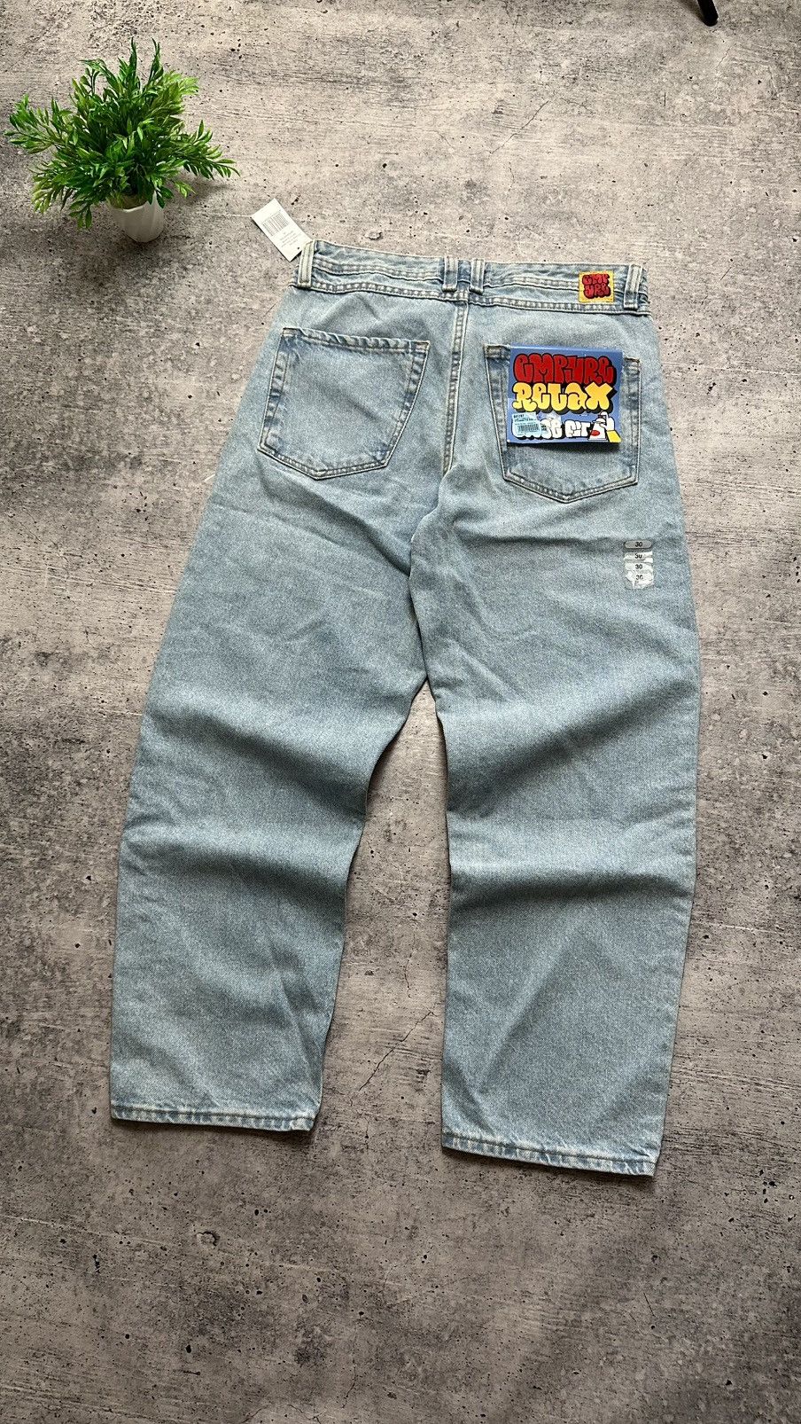 Empyre Empyre Polar Sk8 Loose Fit Y2K Casual Hip-Hop Rap Jeans Size US 30 / EU 46 - 3 Thumbnail