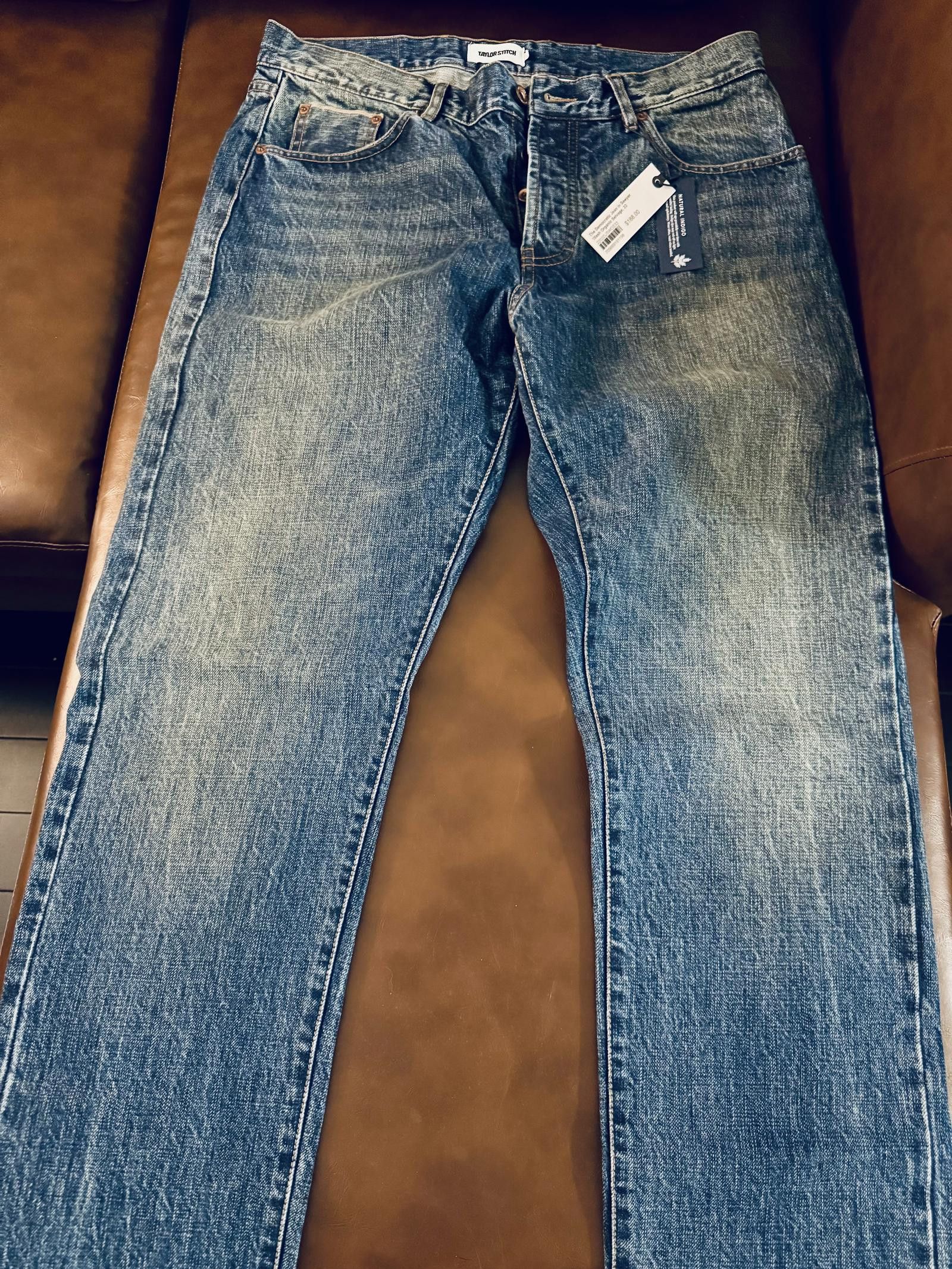 Designer Democratic Jean in Sawyer Wash Organic Selvage Size US 33 - 2 Thumbnail