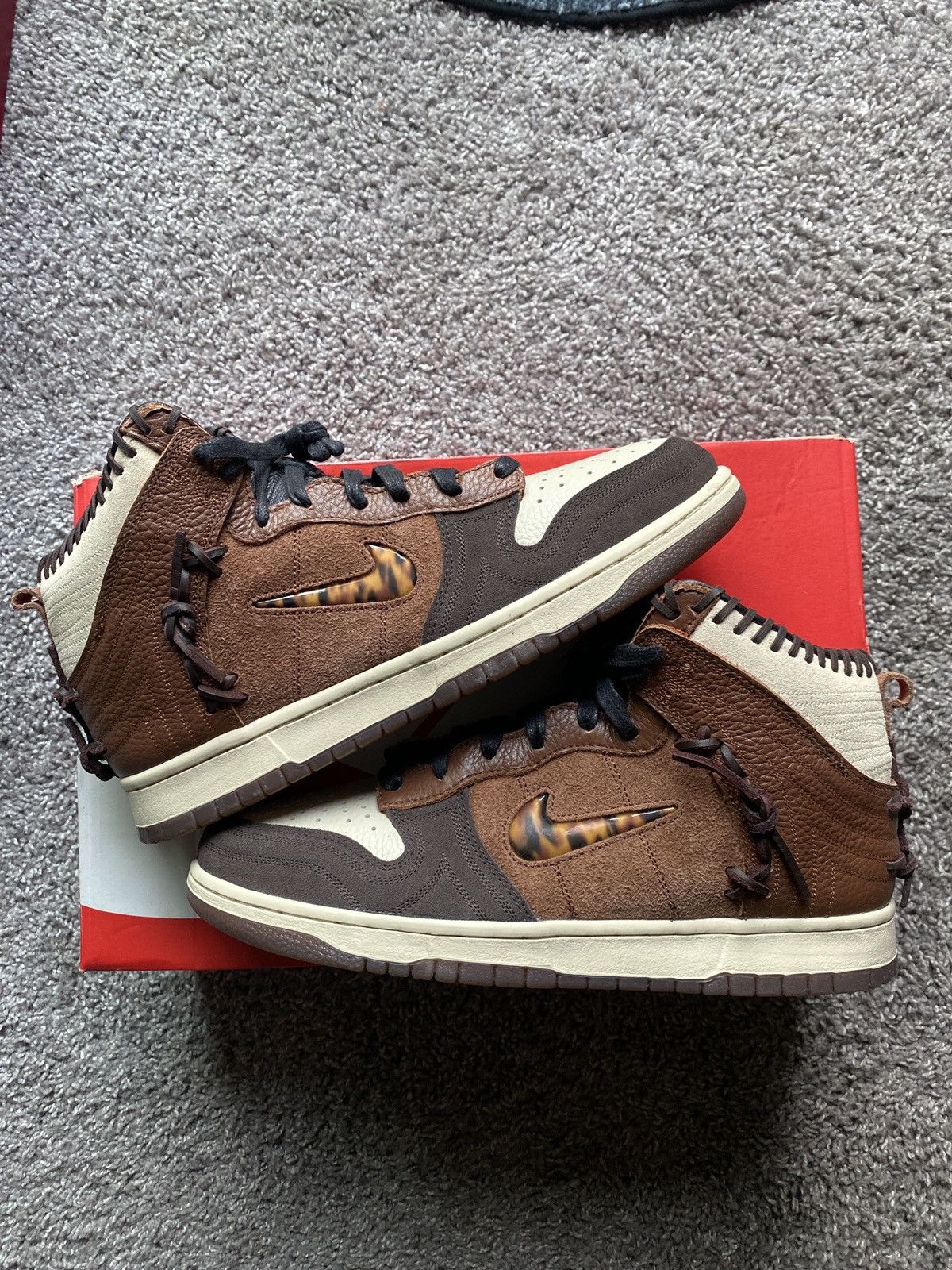 Sneakers Nike Dunk Legend Nike Dunk High “Bodega Legend” Fauna Brown