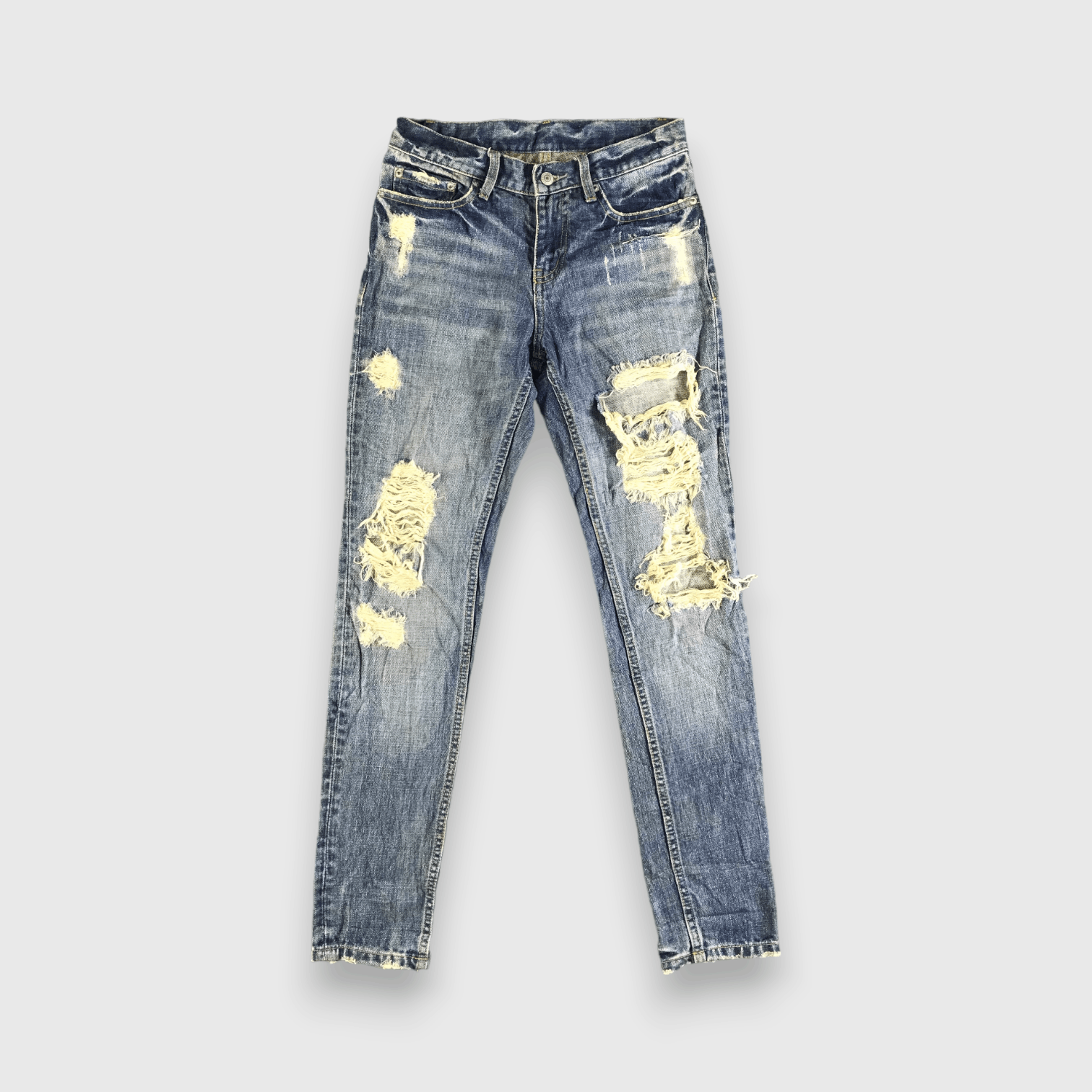 Japanese Brand Vintage Distress E.A.P Jeans-J3961 Size US 29 - 1 Thumbnail