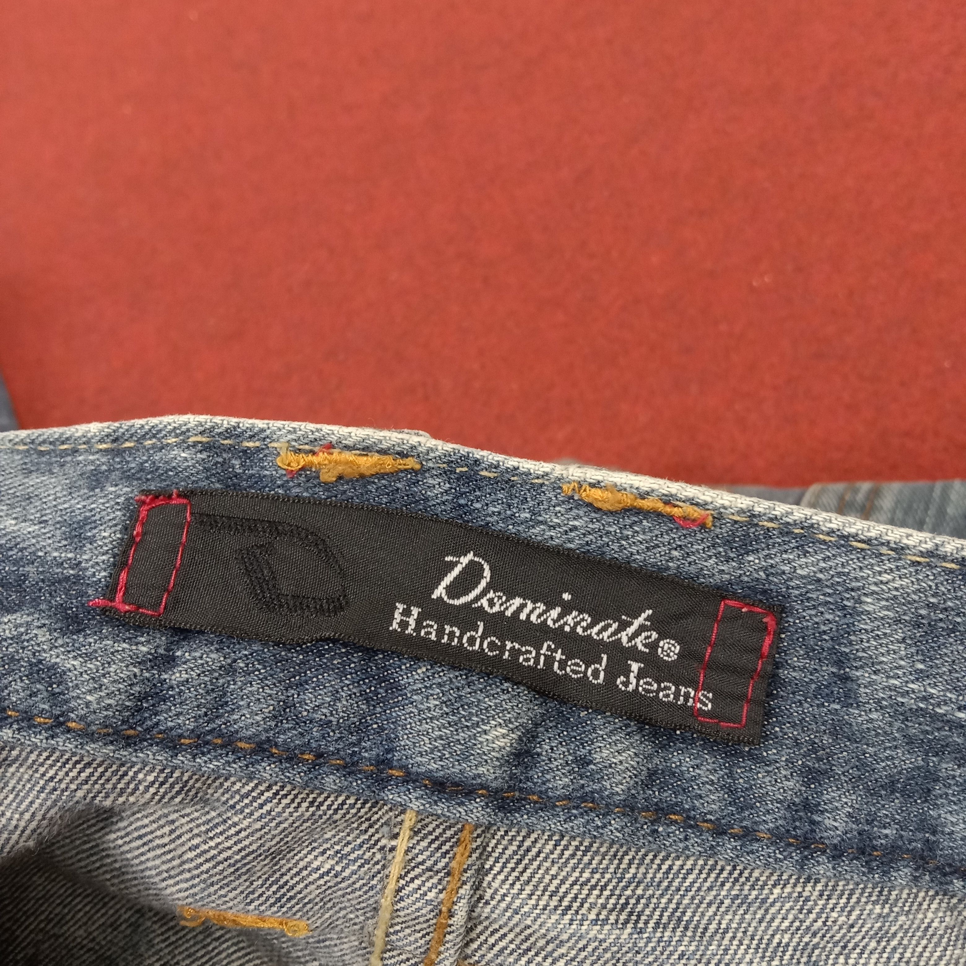 Vintage Dominate Handcrafted Jeans Double Waist Style Jeans Fashion Size US 34 / EU 50 - 14 Thumbnail