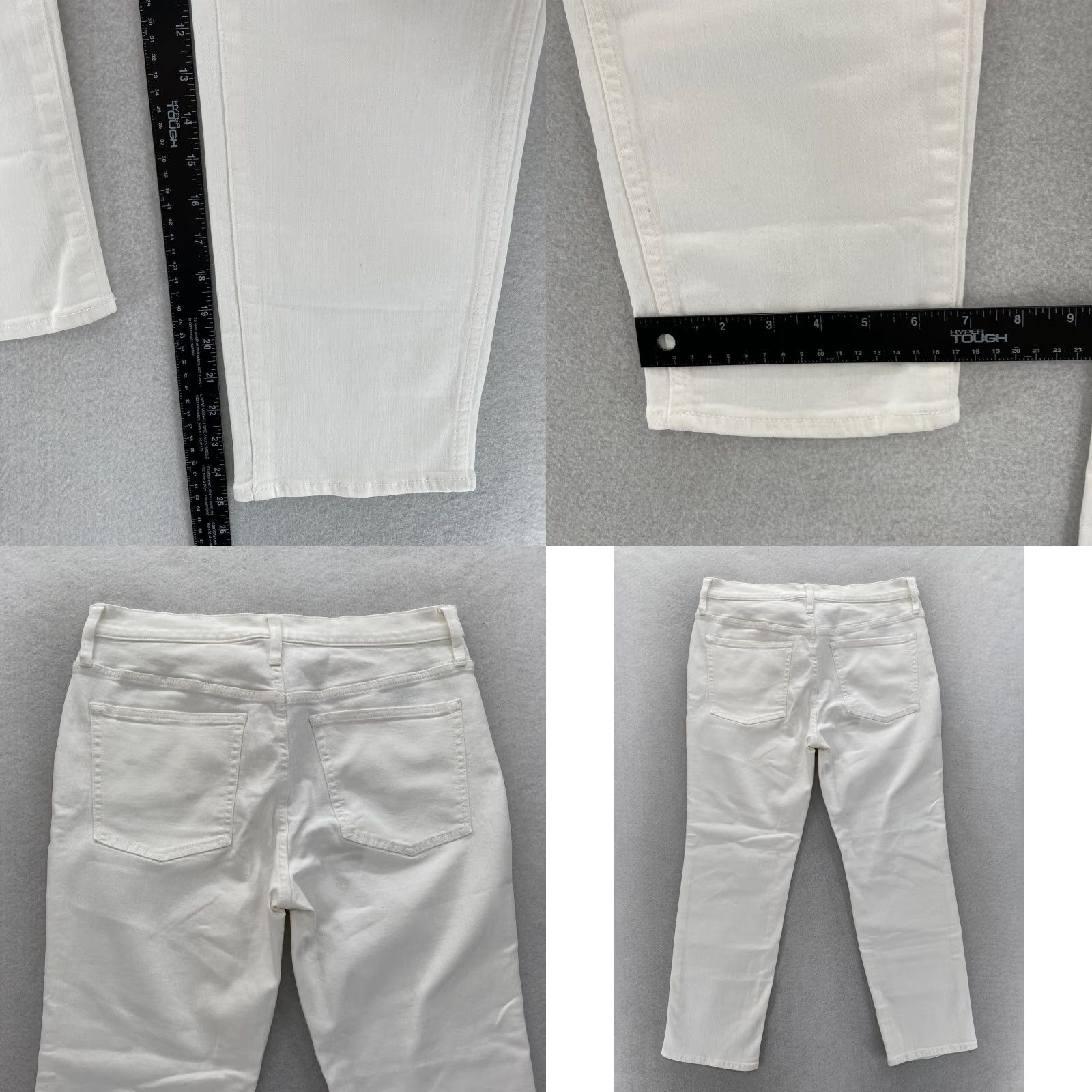J.Crew **J.Crew White Women's 30P Mid Rise Stretch Denim Slim Straight Jeans** User: J.Crew White Women's 30P Mid Rise Stretch Denim Slim Straight Jeans Size 30" / US 8 / IT 44 - 9 Thumbnail