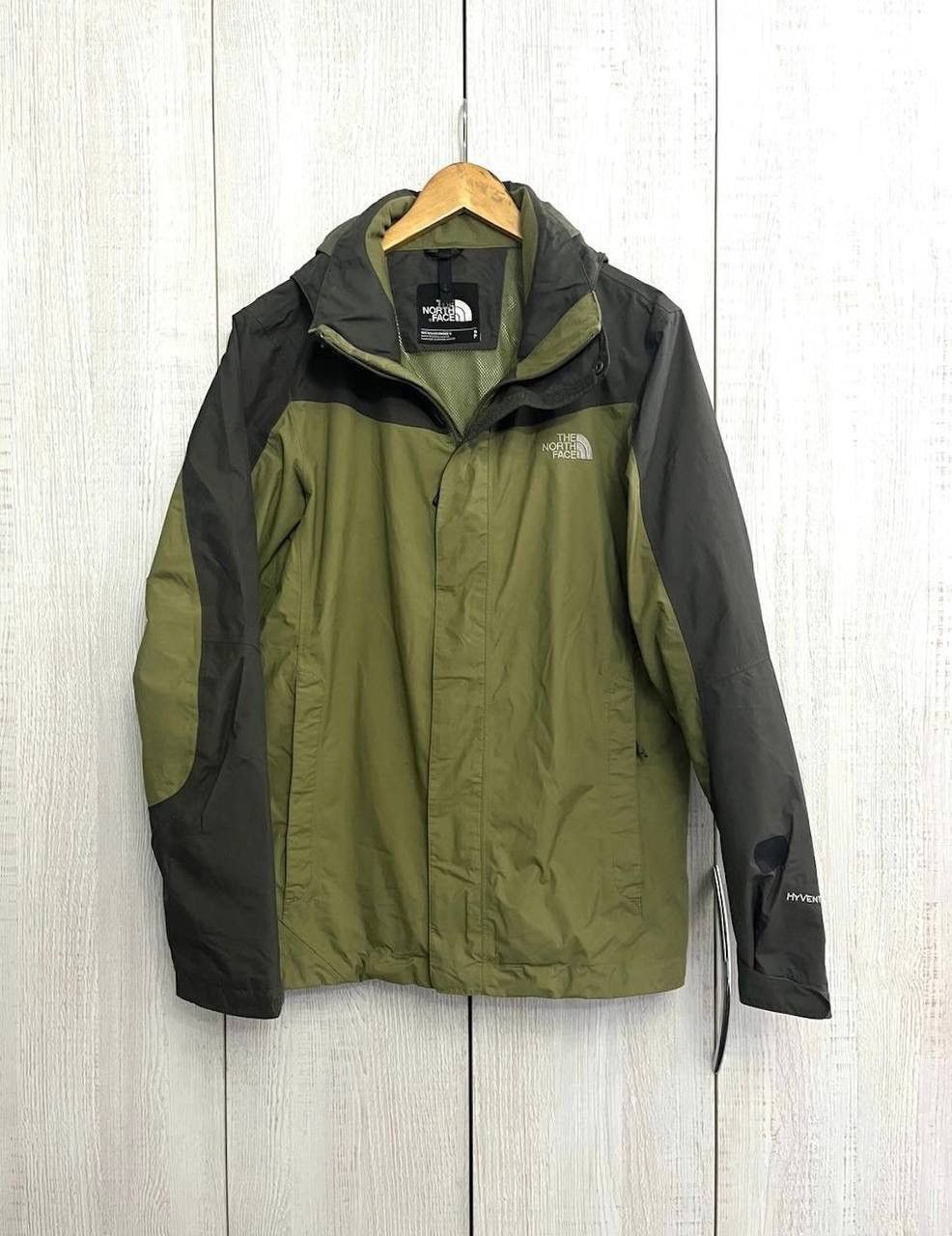 The North Face Vintage The North Face Hyvent Jacket Olive Green rare