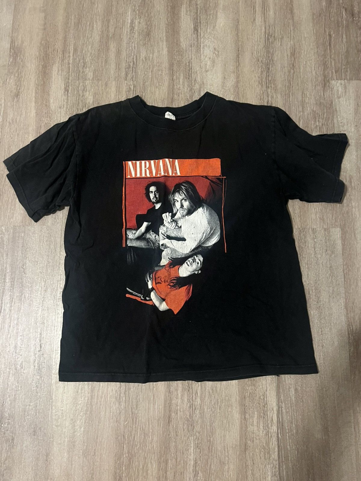 Anvil × Vintage Vintage Anvil Nirvana Size US S / EU 44-46 / 1 - 1 Thumbnail