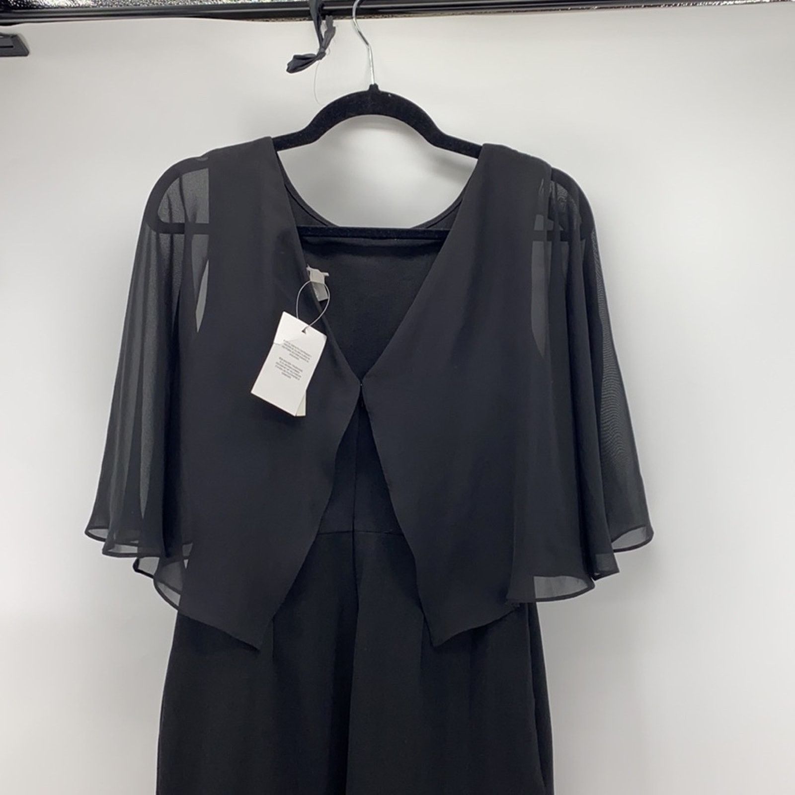 Asos ASOS DESIGN woven mix cape back pencil dress Holiday Size M / US 6-8 / IT 42-44 - 5 Thumbnail