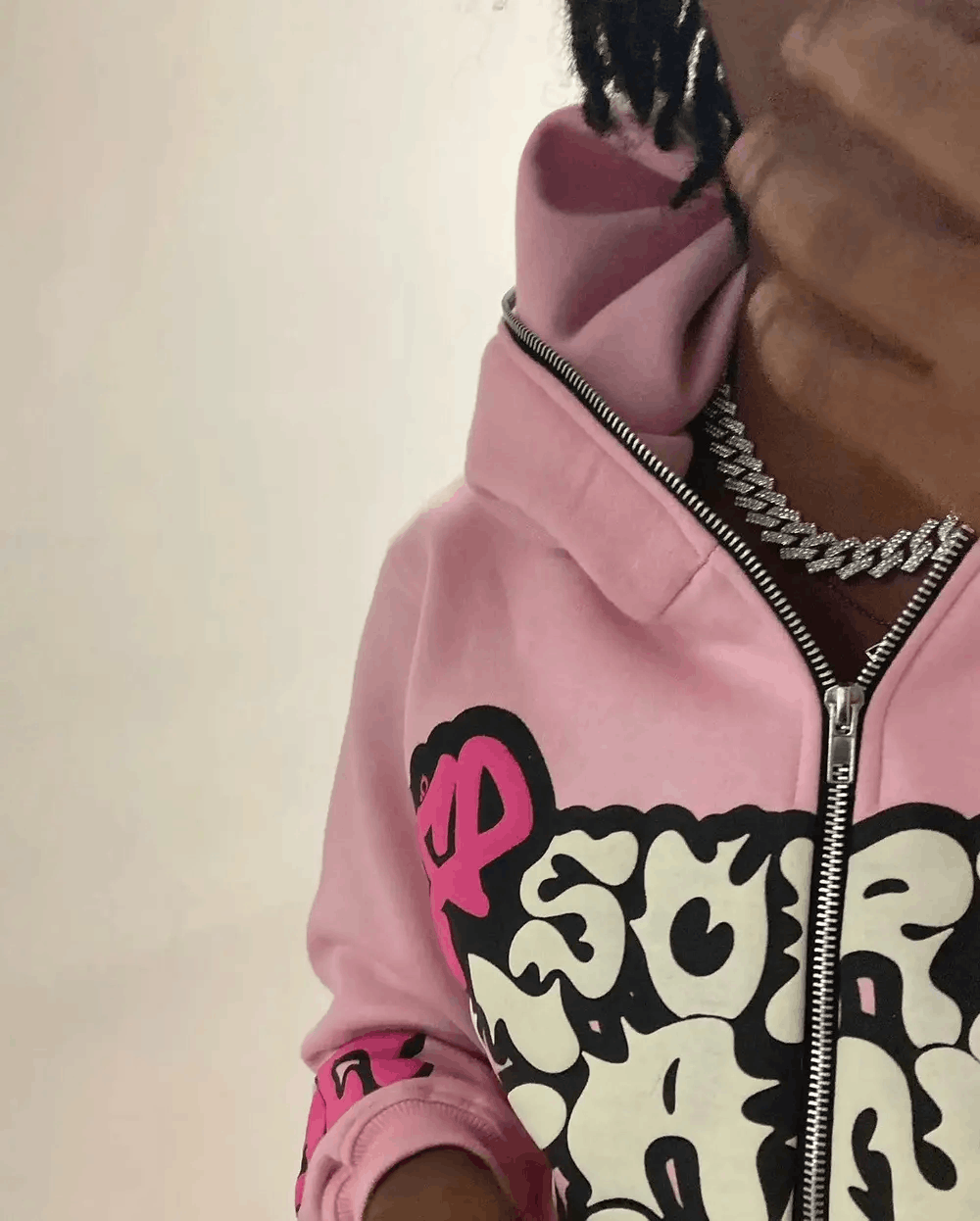 Designer × Japanese Brand Harajuku style jacket sweatshirt Zip-up top Casual hoodies Size US L / EU 52-54 / 3 - 5 Thumbnail