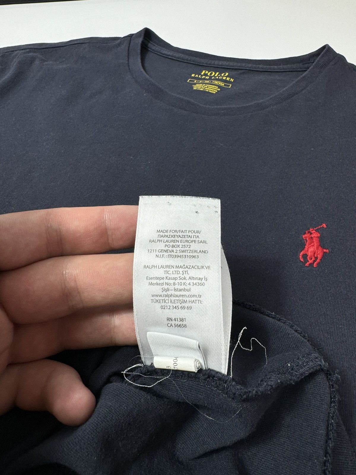Designer × Polo Ralph Lauren Basic Polo Ralph Lauren tee Size US S / EU 44-46 / 1 - 9 Thumbnail