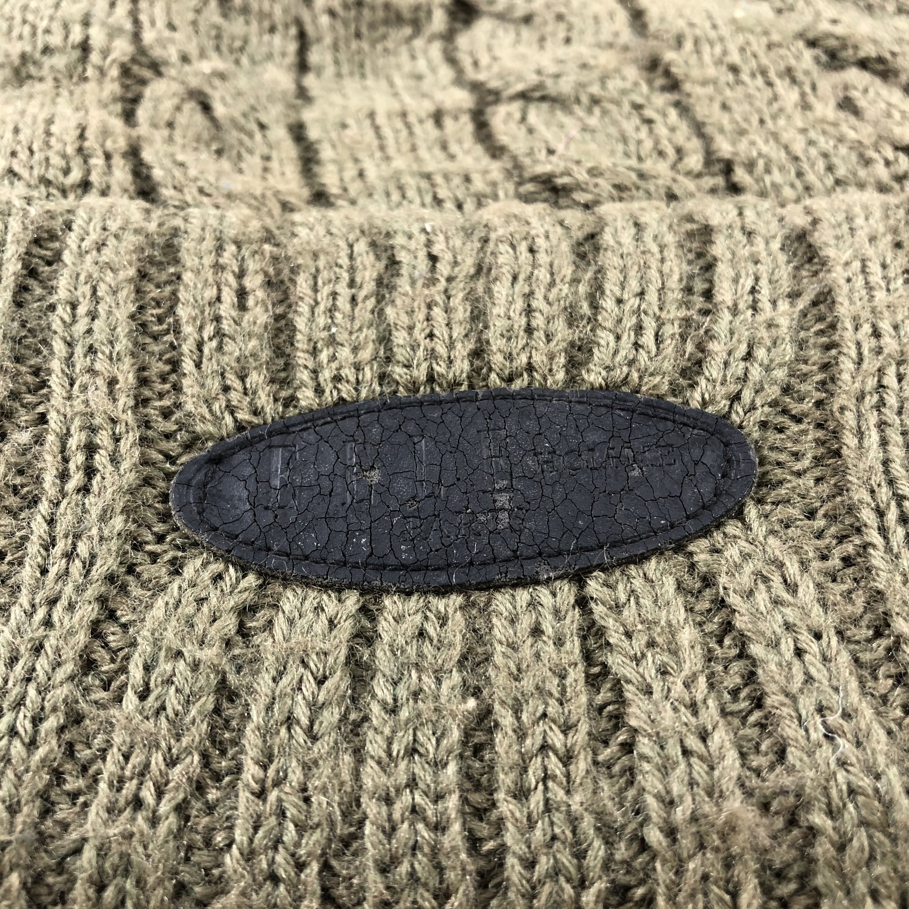 Vintage Elle Cable Knit Slouchy Beanie Snowcap Snow Hat B493 Size ONE SIZE - 4 Thumbnail