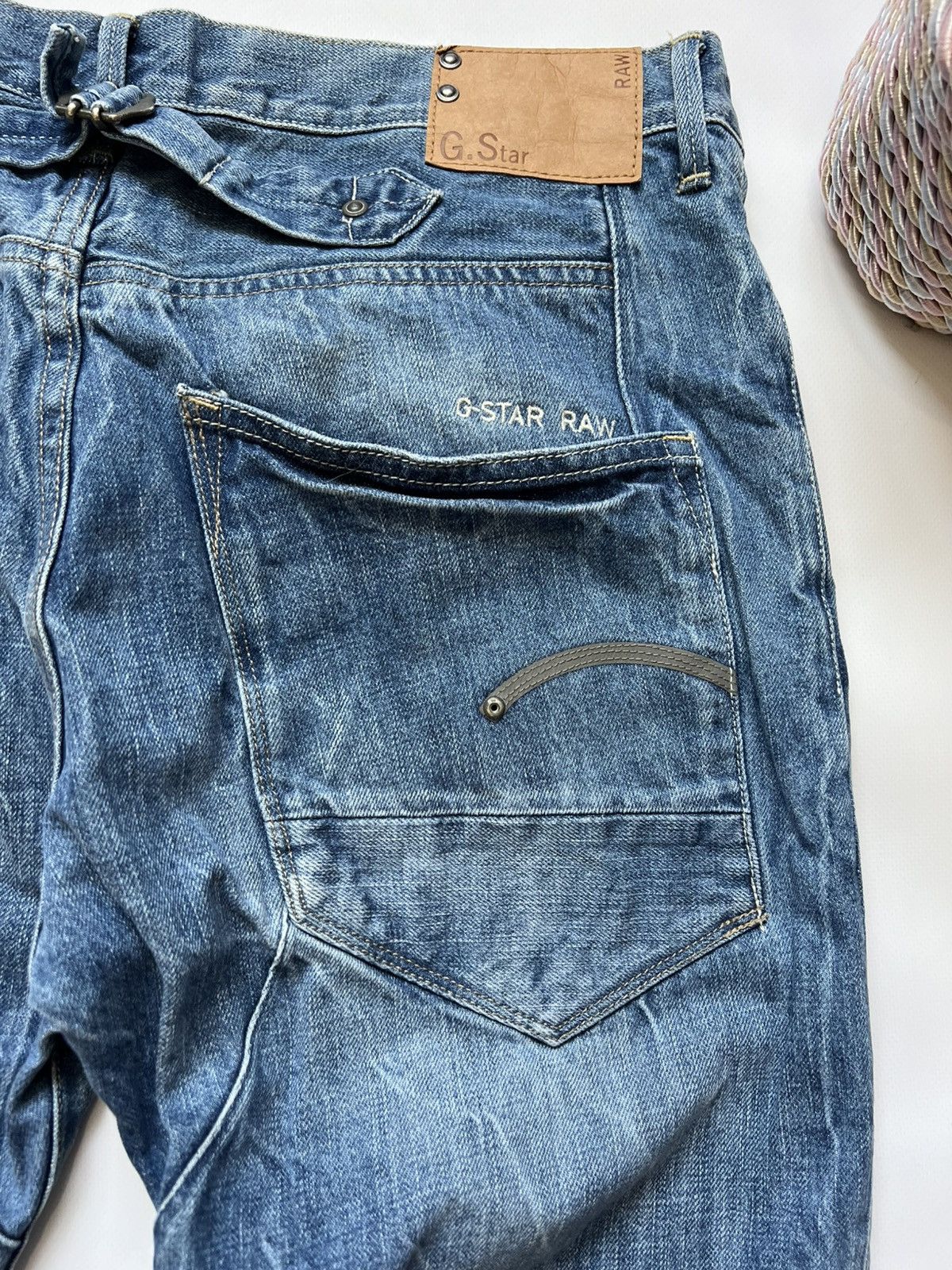G-Star CRAZY VINTAGE Y2K G-STAR RAW JEANS if six was nine hysteric Size US 33 - 3 Thumbnail