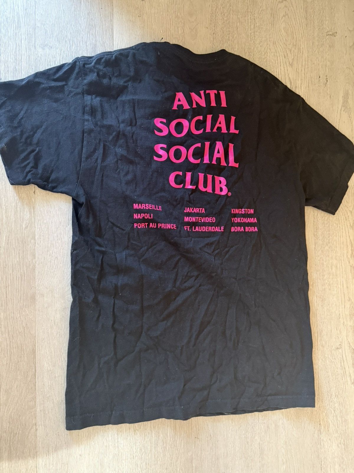 Anti Social Social Club Anti Social Social Club T Size US L / EU 52-54 / 3 - 1 Thumbnail