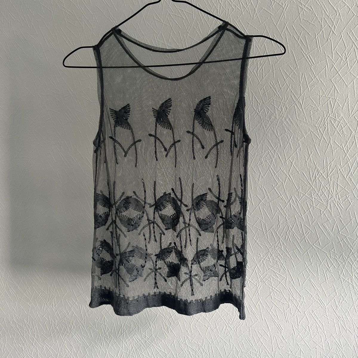 Japanese Brand × Vintage Vintage Japanese Mesh Top Size M / US 6-8 / IT 42-44 - 2 Thumbnail