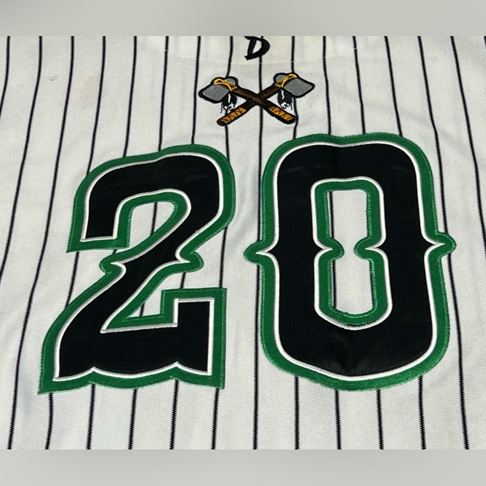 Delong Vintage Delong MiLB Game Used # 20 Minor Jersey Men 44 LARGE Size US L / EU 52-54 / 3 - 5 Thumbnail