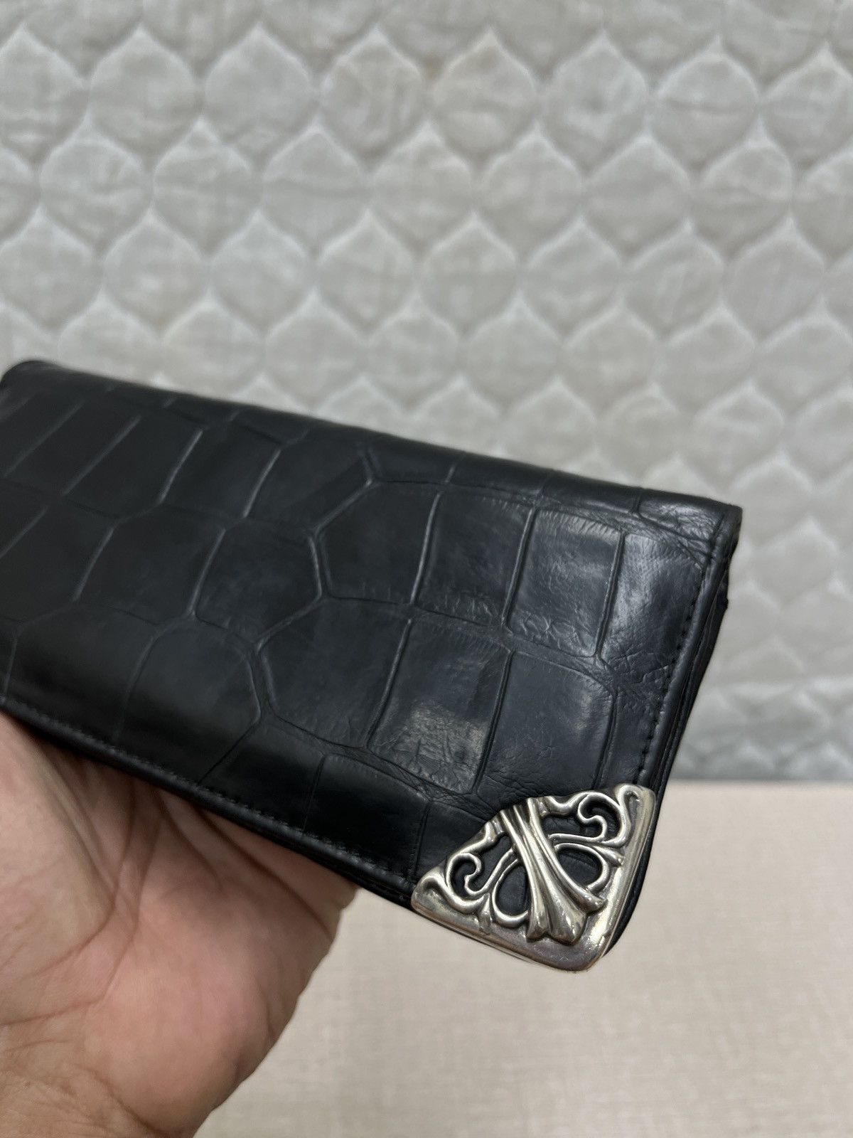 Chrome Hearts 🔥🔥🔥STEALS CHROME HEARTS ALLIGATOR WALLET Size ONE SIZE - 6 Thumbnail