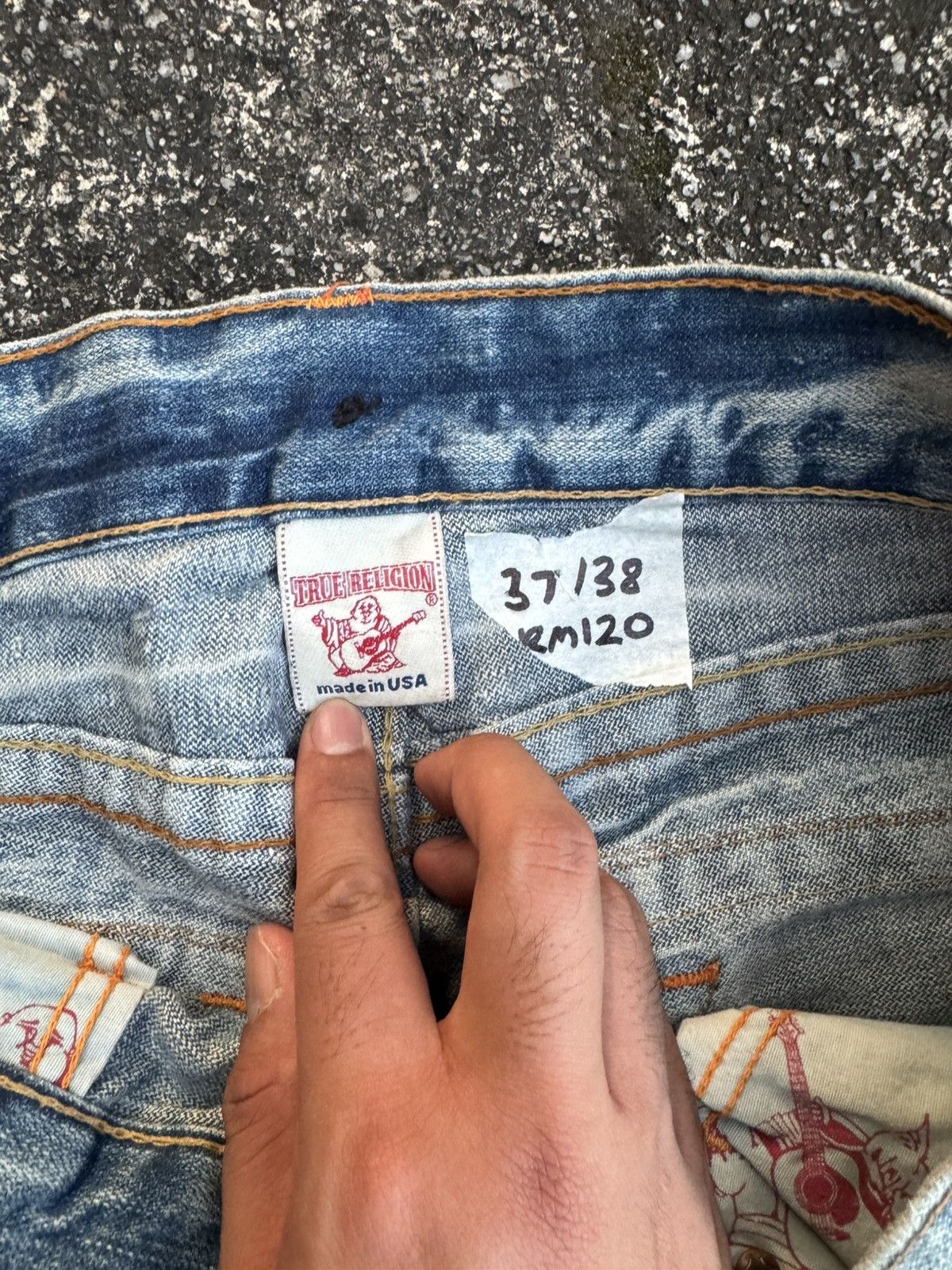 True Religion × Vintage True religion ‘billy’ denim jeans Size US 37 - 8 Thumbnail