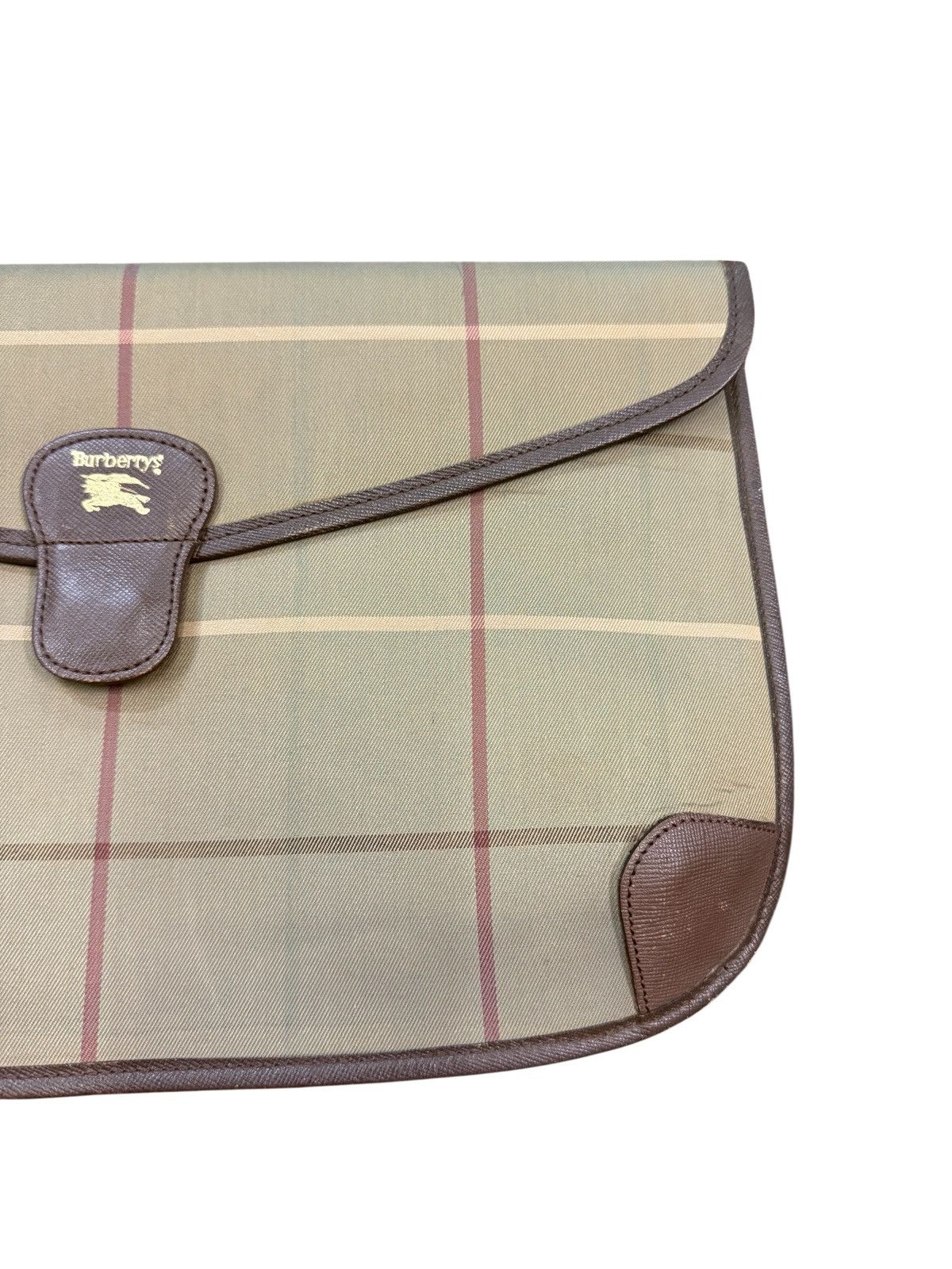Burberry Prorsum RARE VINTAGE BURBERRYS CLUTCH BAG Size ONE SIZE - 4 Thumbnail