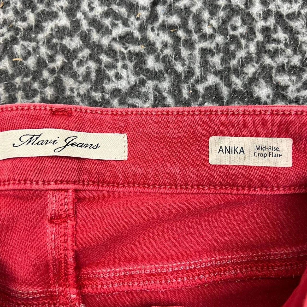 Mavi Mavi Anika Jeans Women 26x25 Mid Rise Crop Flare Denim Pants Size 26" / US 2 / IT 38 - 9 Thumbnail