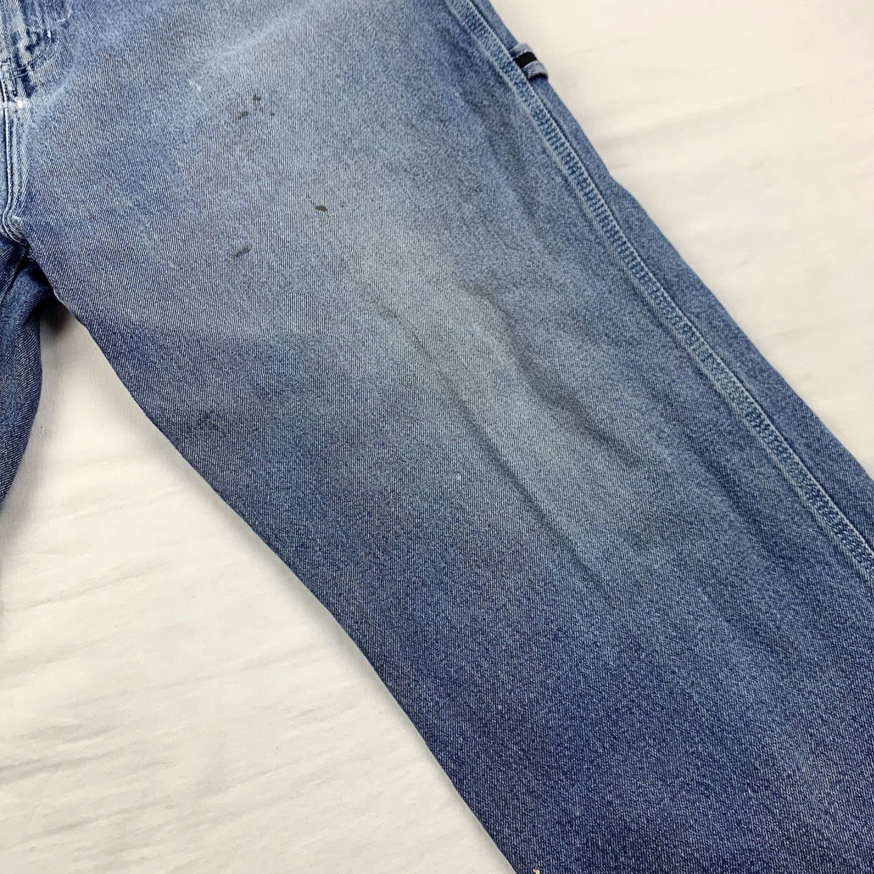 Vintage Vintage Webs Baggy Fit Jeans Adult 38x31 Blue Straight Leg Streetwear Grunge Y2K Size US 38 / EU 54 - 3 Thumbnail