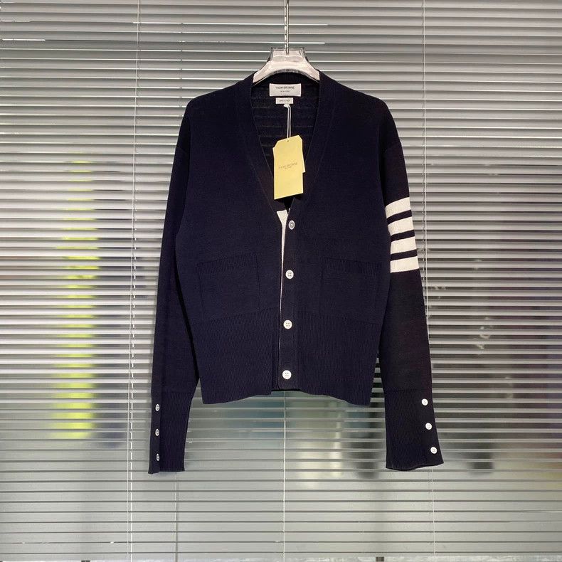 Thom Browne Thom Browne size1 Knitted cardigan Size US S / EU 44-46 / 1 - 1 Thumbnail