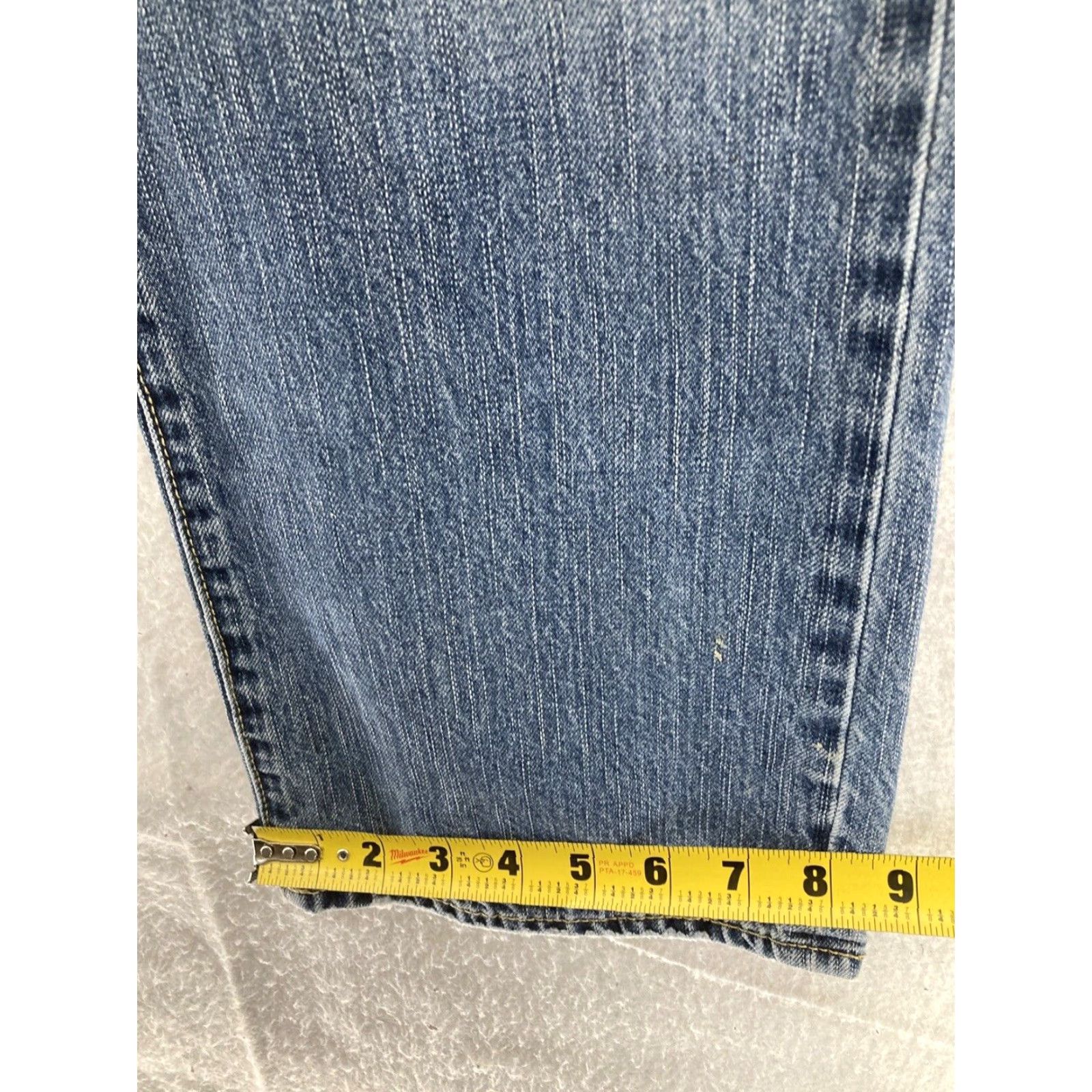 American Eagle Outfitters American Eagle Outfitters Jeans Mens 32 x 30 Denim Distressed Blue 5-Pocket Regular Straight Belt Loops USA Modern 90s Mens Size US 32 / EU 48 - 6 Thumbnail