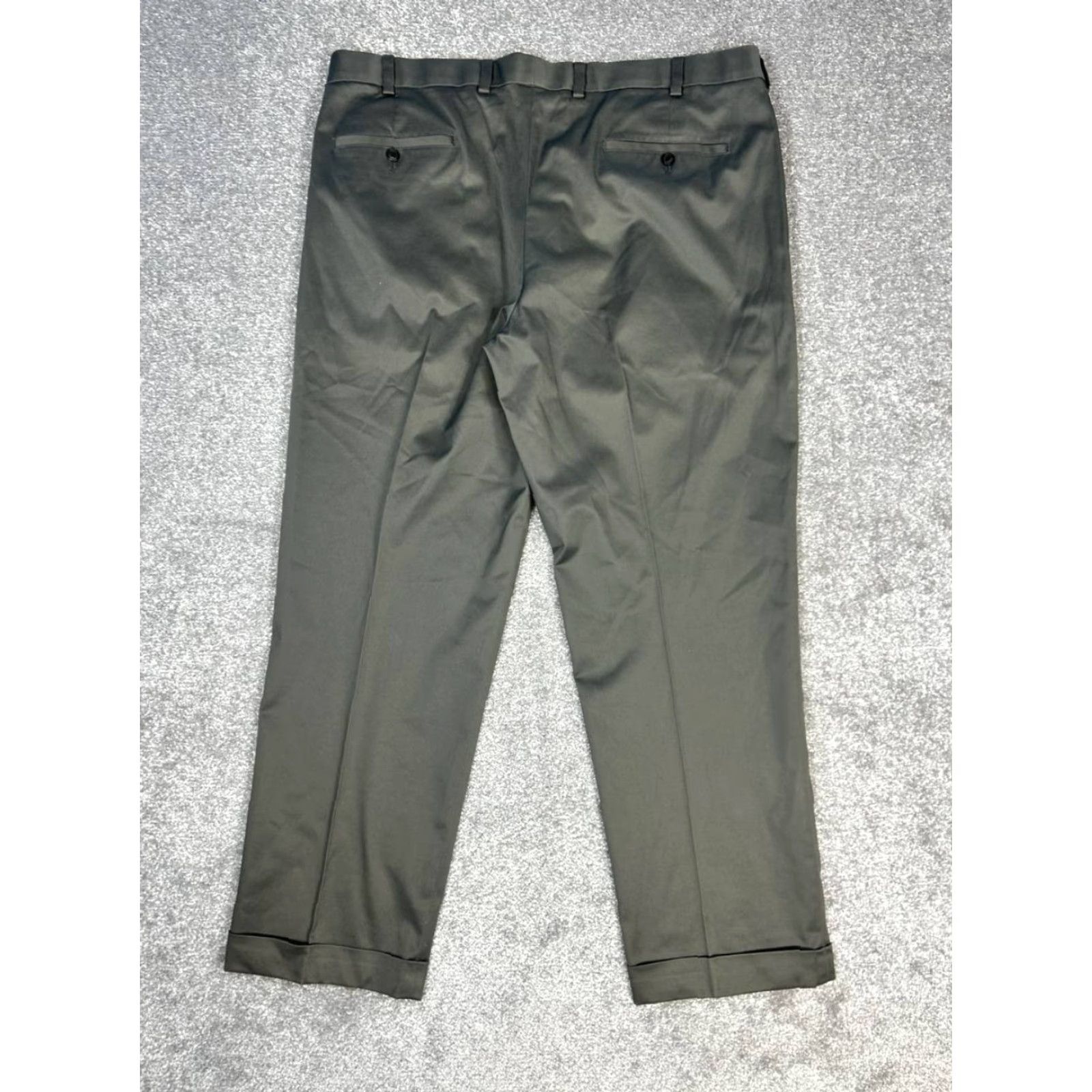 Brooks Brothers Brooks Brothers Advantage Chino Elliot Pants Men 42 Green Mid Rise Straight Leg Button Zipper Pocket Casual Modern - Size US 42 / EU 58 - 2 Thumbnail