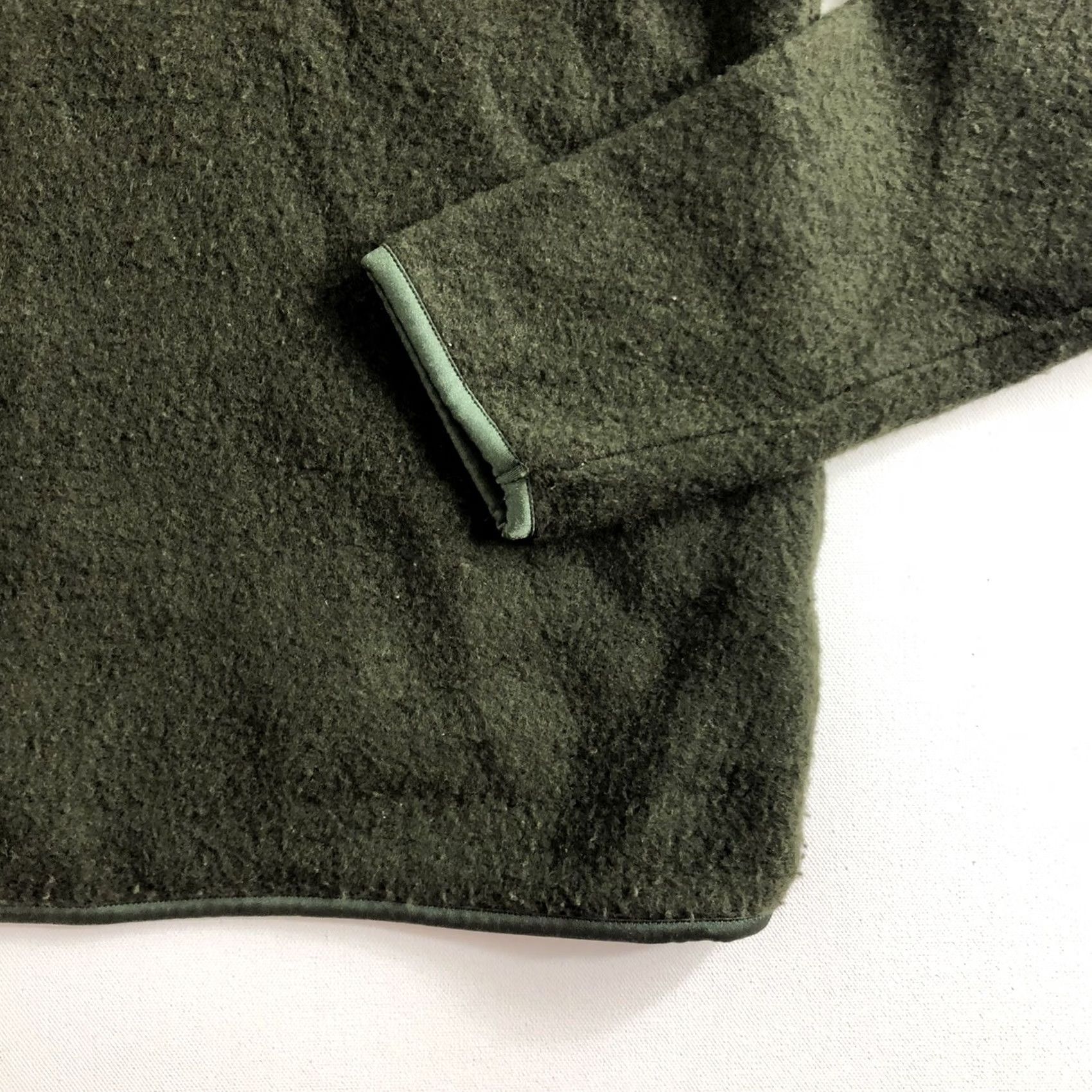 Vintage Adolfo Dominguez Sweater Size 5 Green Wool Blend Crew Neck Women's Size S / US 4 / IT 40 - 3 Thumbnail