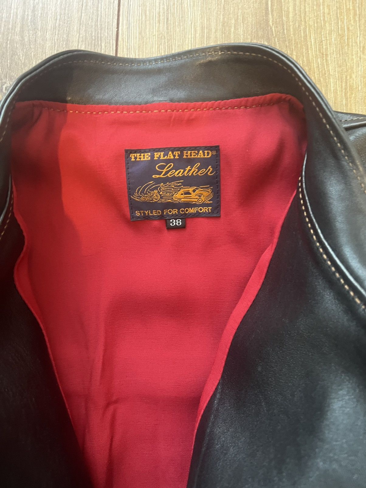 The Flat Head The Flat Head FN-LJ HW003 Leather Jacket Riders Size 38 Size US M / EU 48-50 / 2 - 4 Thumbnail