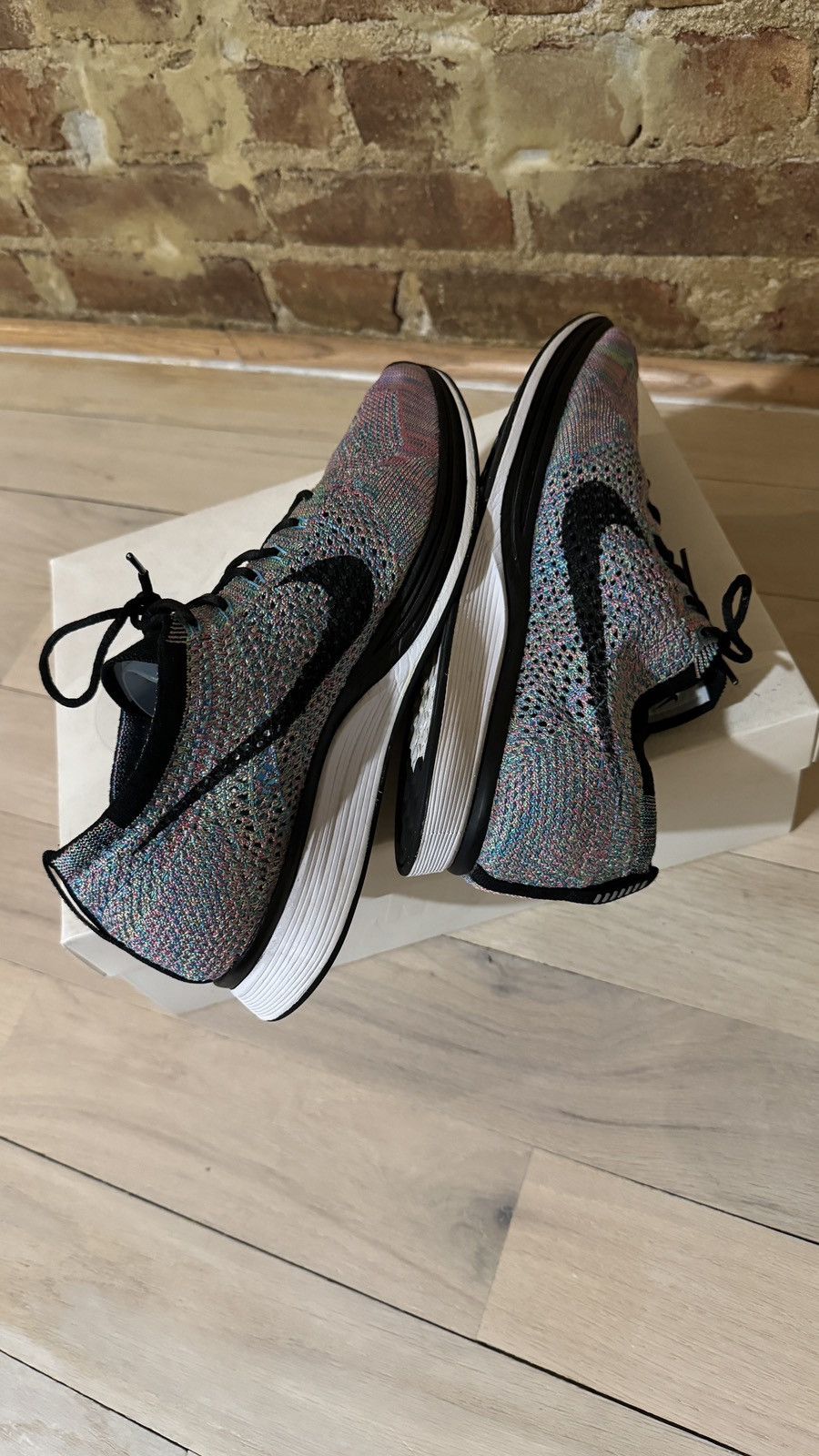 Nike Nike Flyknit Racer Multicolor 3.0 Size US 9.5 / EU 42-43 - 5 Thumbnail